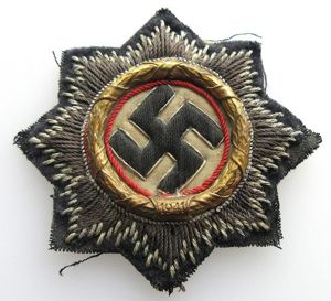 CLOTH GERMAN CROSS in GOLD