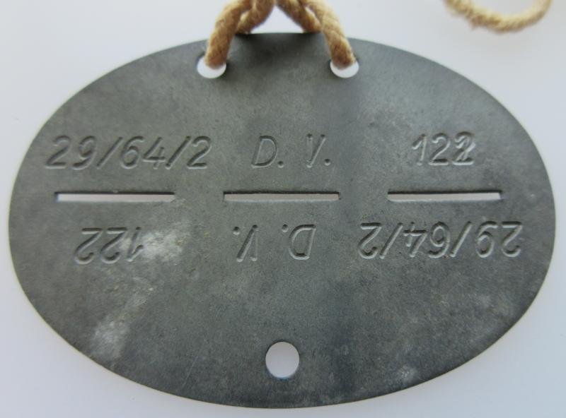 GERMAN VOLKSTURMM DOG TAG — image 2