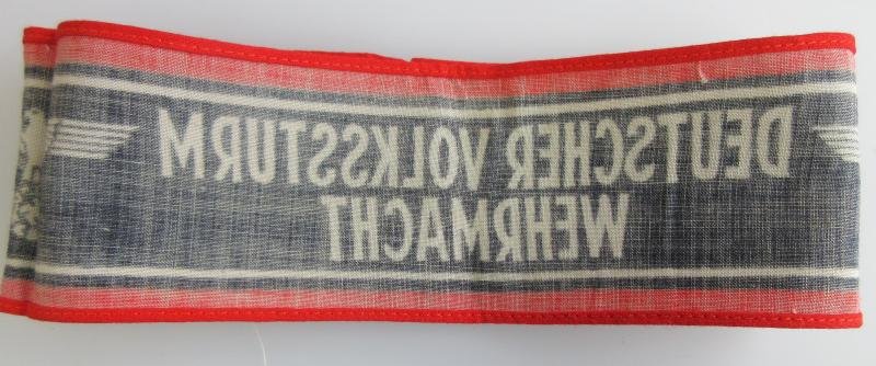 DEUTSCHE VOLKSTURM ARMBAND — image 2