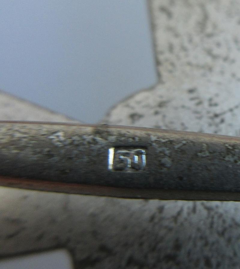 1st CLASS WAR MERIT CROSS without SWORDS maker marked — image 3