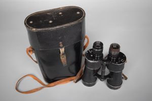 Leitz 7x50 Kriegsmarine U-boat binoculars + case 'beh 1942'