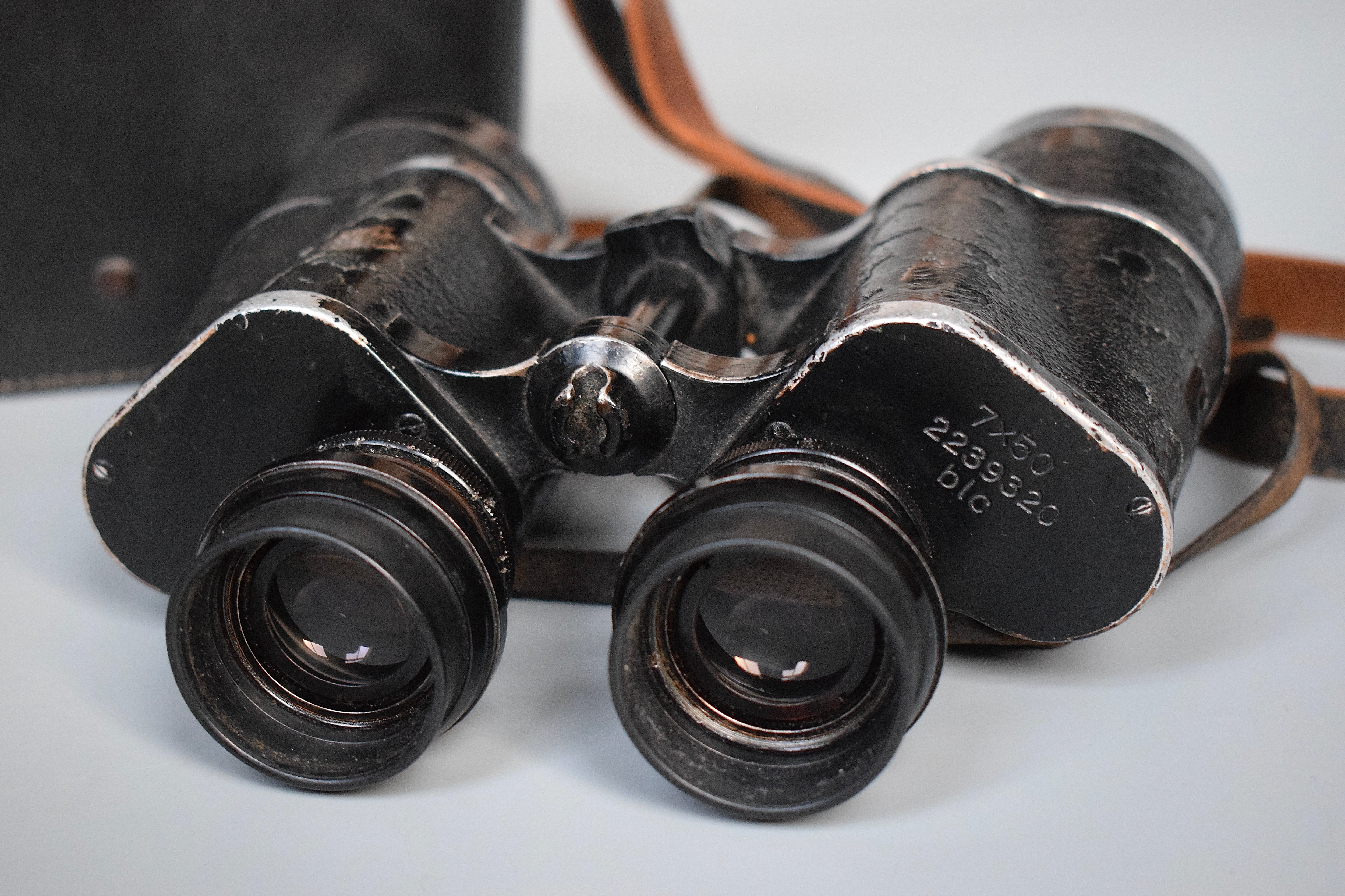 Zeiss 7x50 Kriegsmarine binoculars 'blc' — image 3