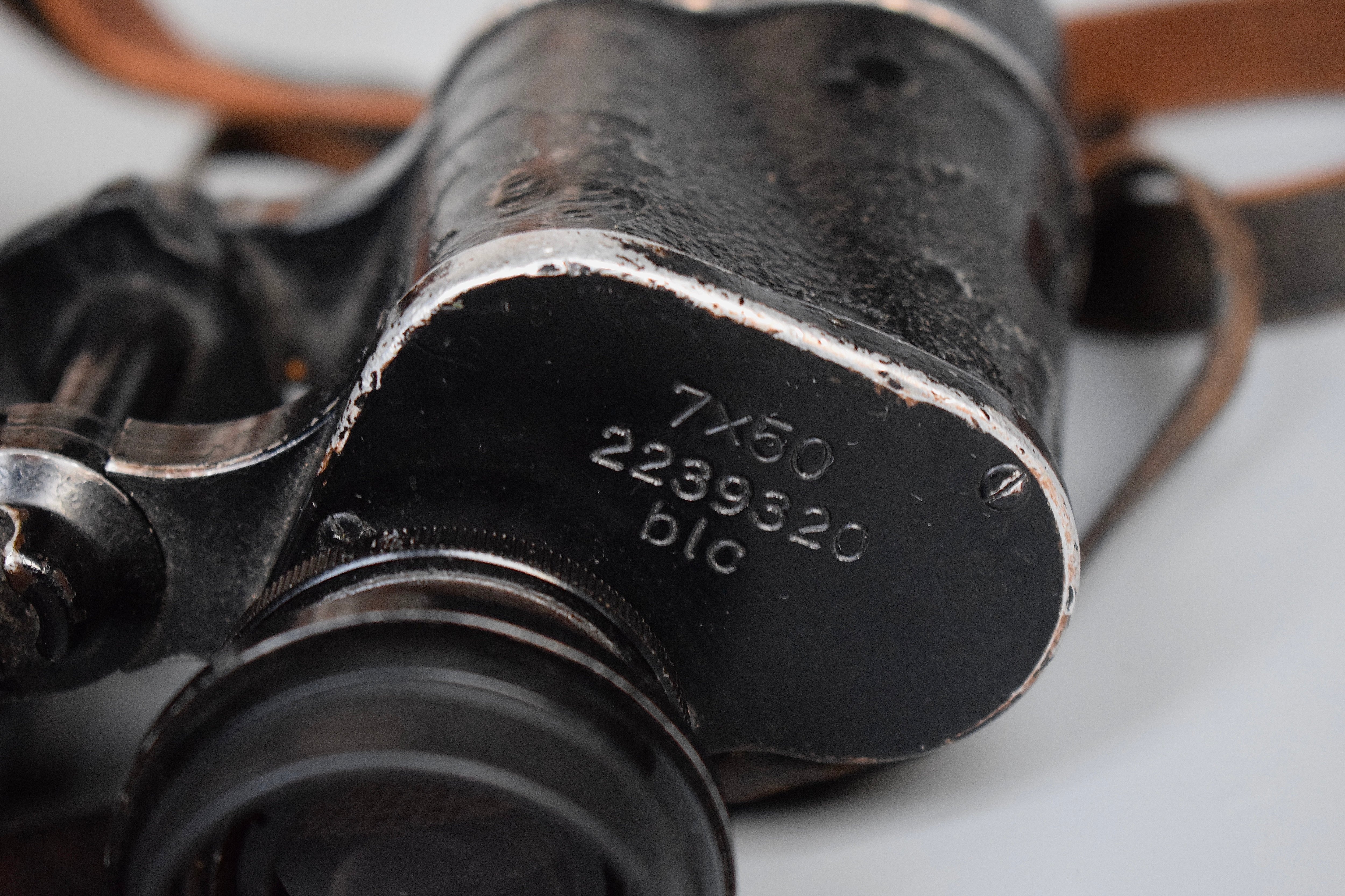 Zeiss 7x50 Kriegsmarine binoculars 'blc' — image 4