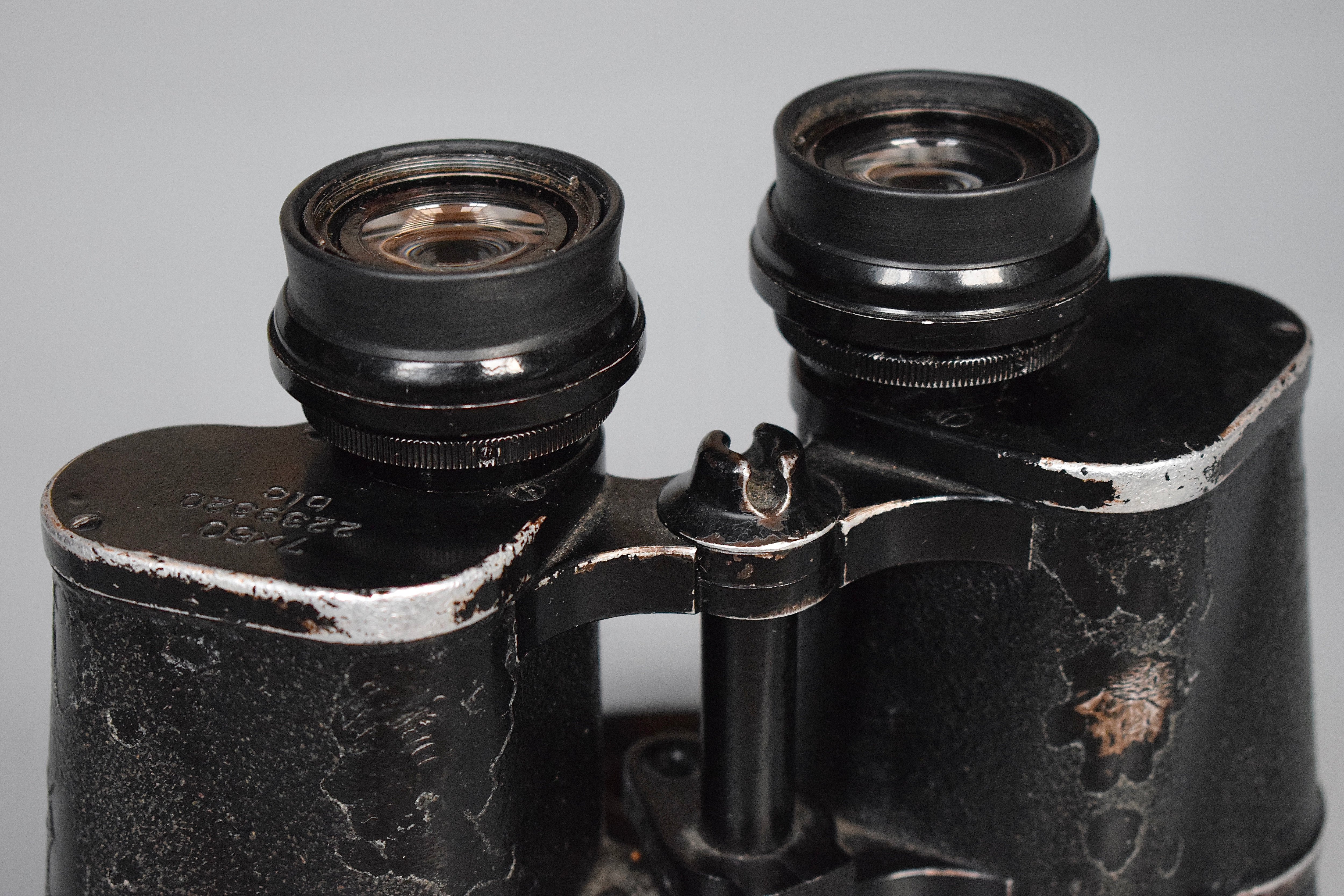 Zeiss 7x50 Kriegsmarine binoculars 'blc' — image 9