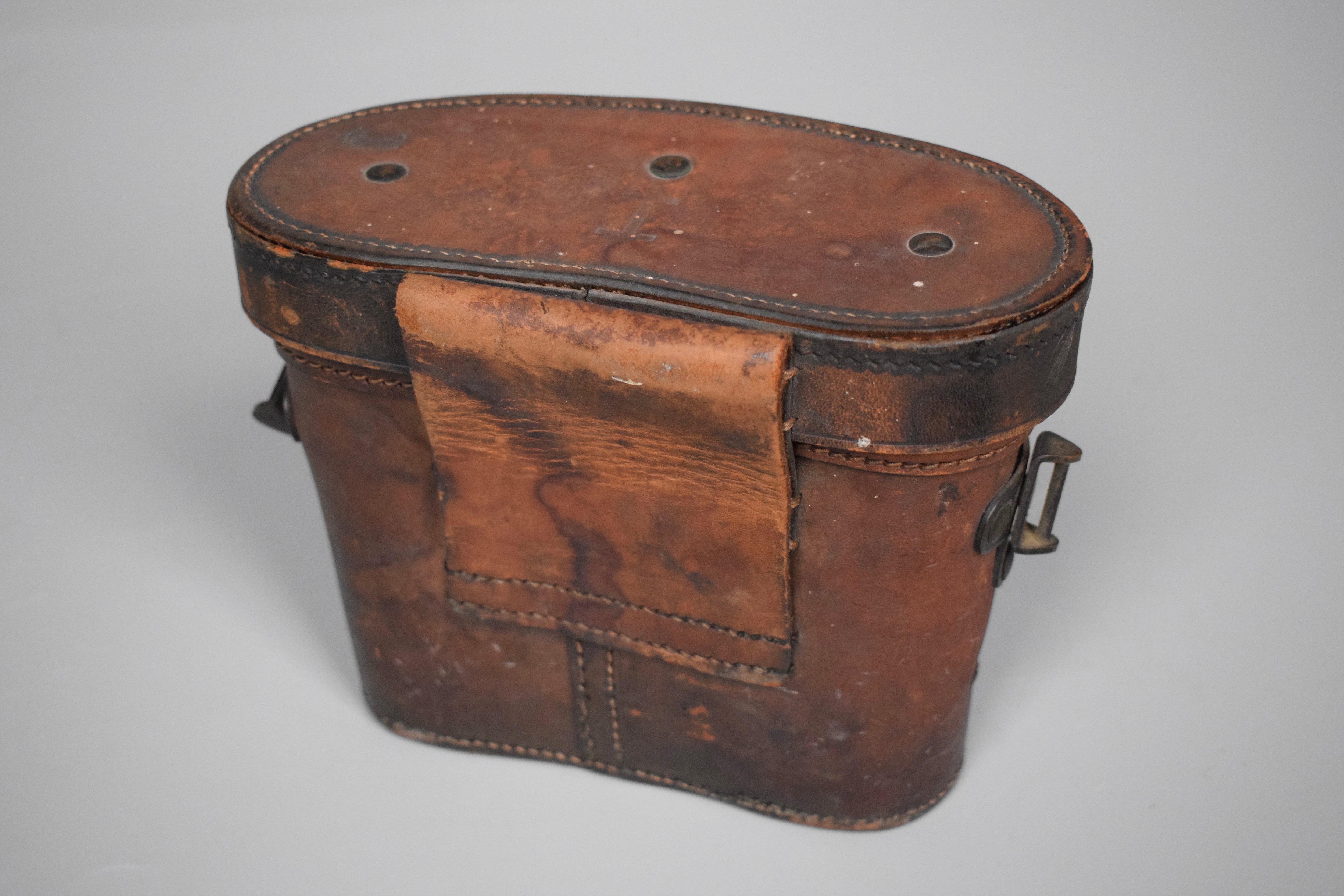 Named pre-war 6x30 Dienstglas case 'Hensoldt Wetzlar' — image 6