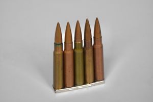 5x assorted 7.92x57mm rounds