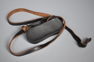 6x30 Dienstglas rubber ocular cover + neck strap