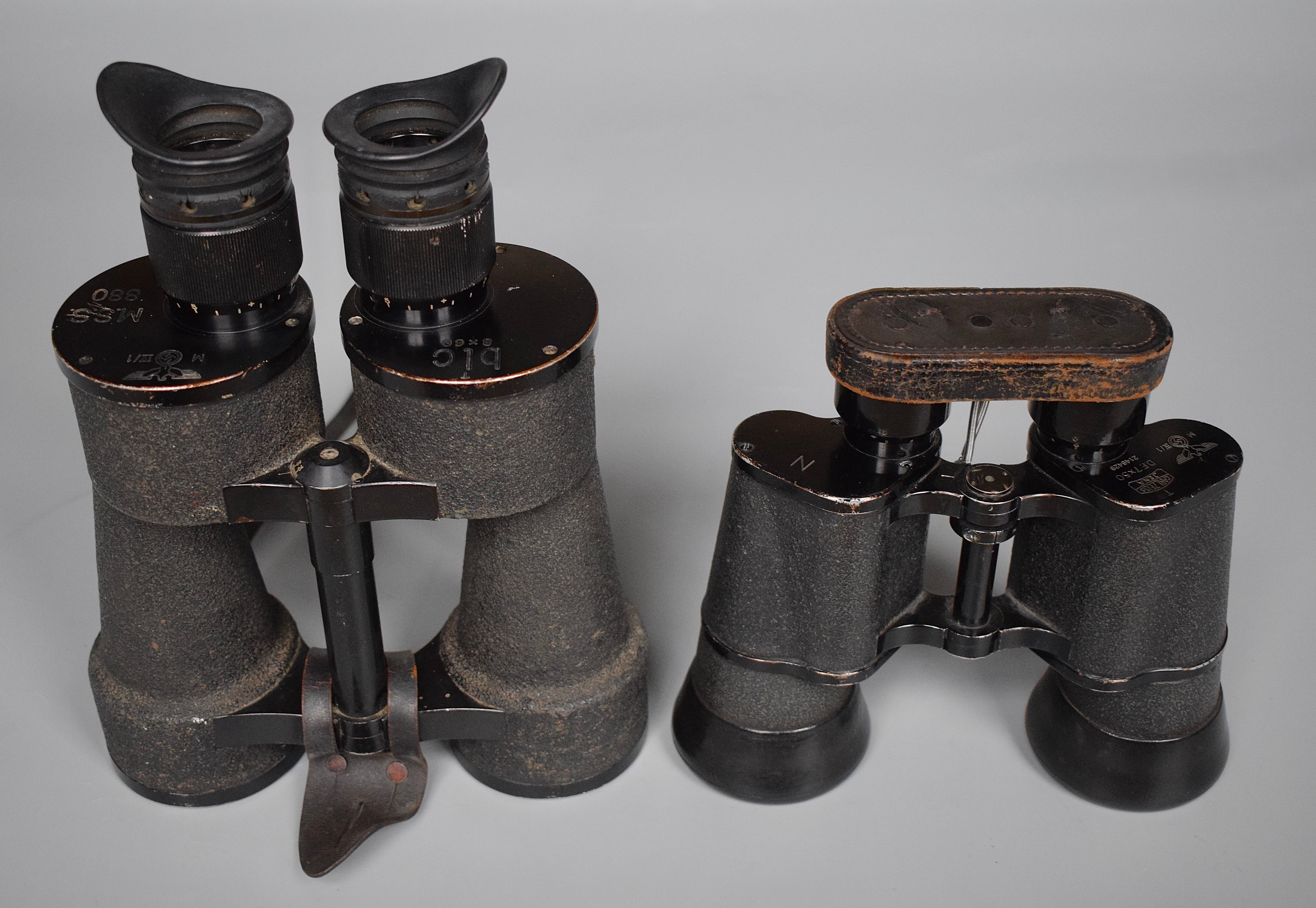 Zeiss 8x60 'M.S.S.' Kriegsmarine binoculars 'blc' — image 3