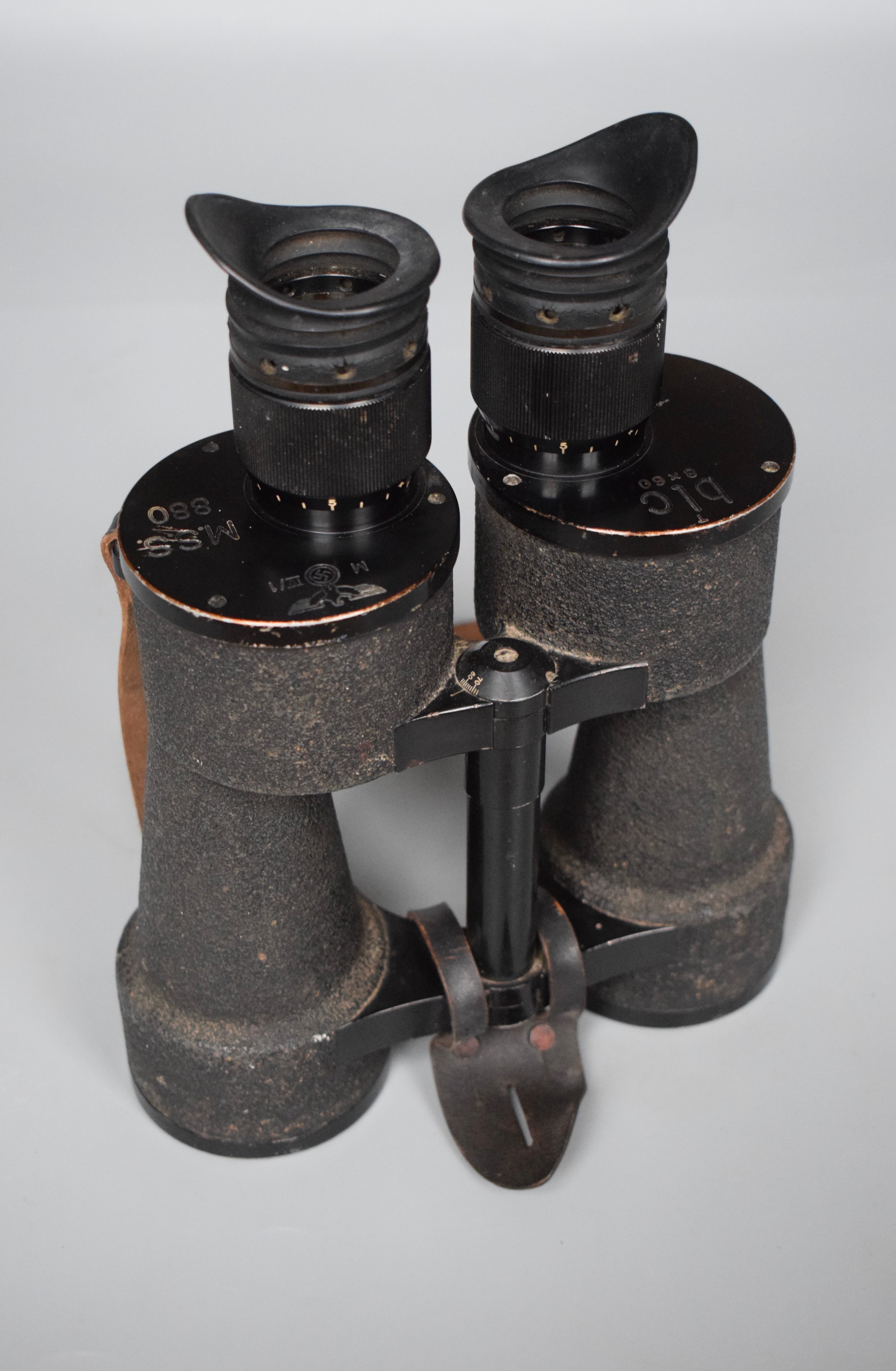 Zeiss 8x60 'M.S.S.' Kriegsmarine binoculars 'blc' — image 4