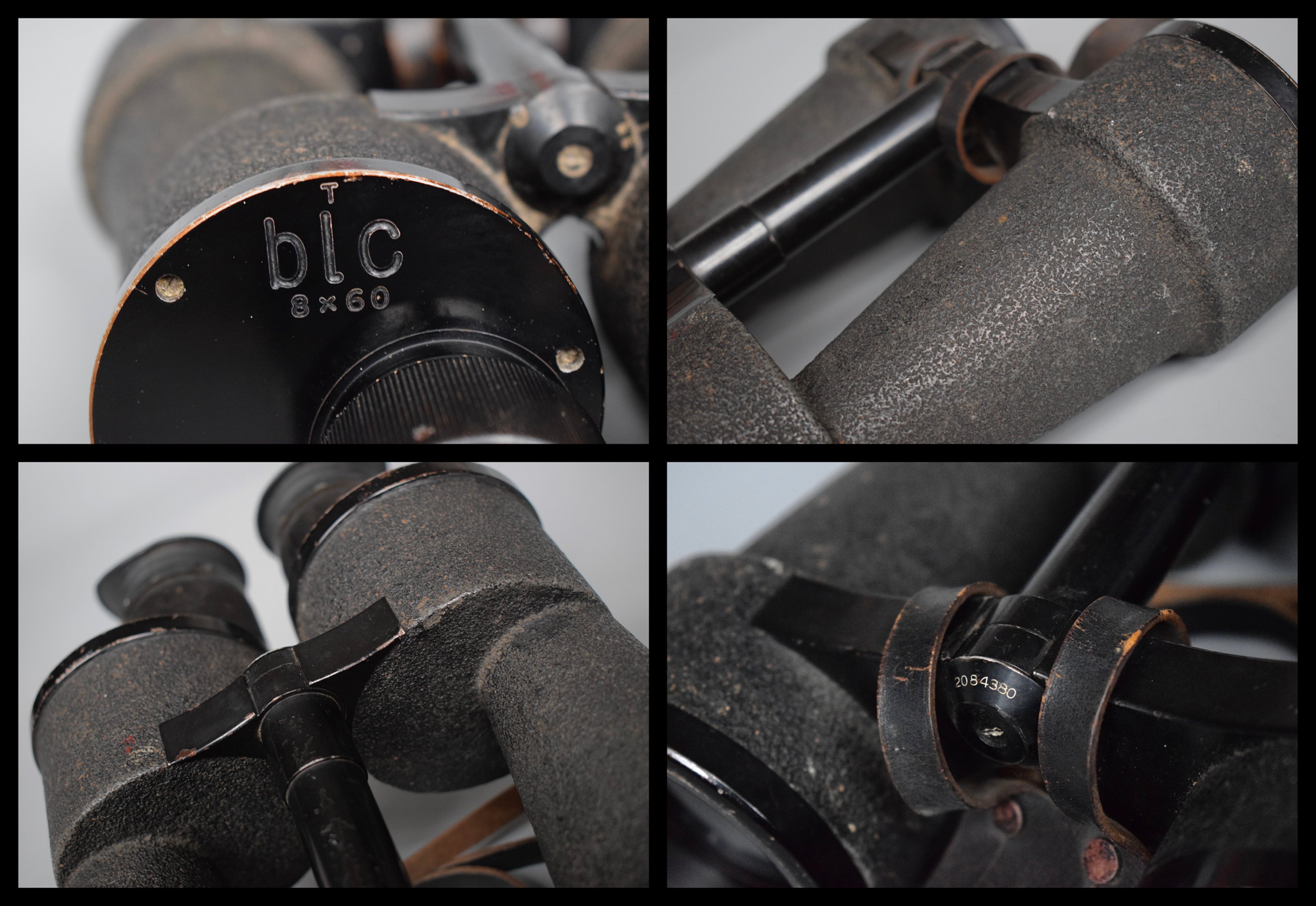 Zeiss 8x60 'M.S.S.' Kriegsmarine binoculars 'blc' — image 9