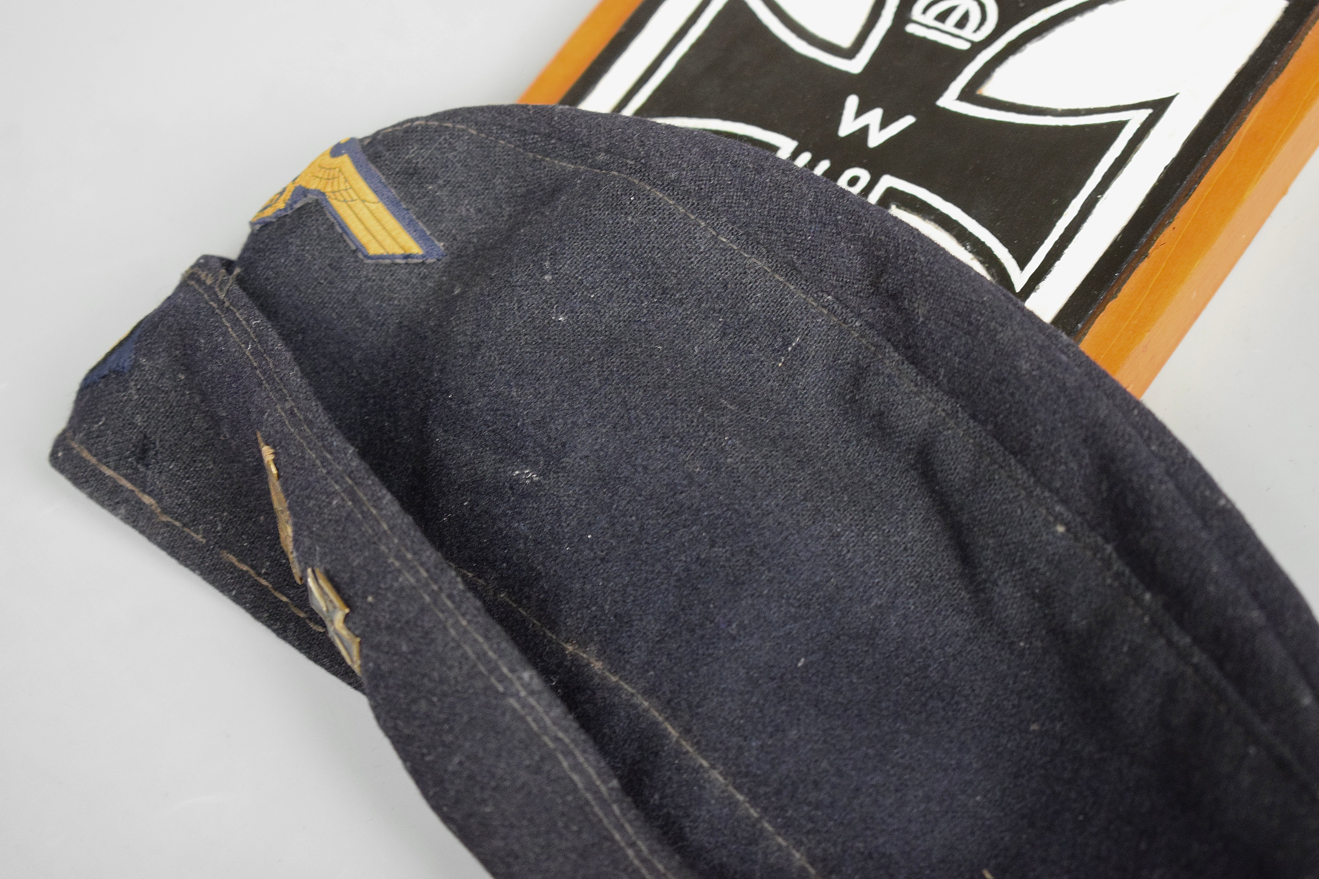 Kriegsmarine U-boat Bordmutze cap - U-9 — image 10