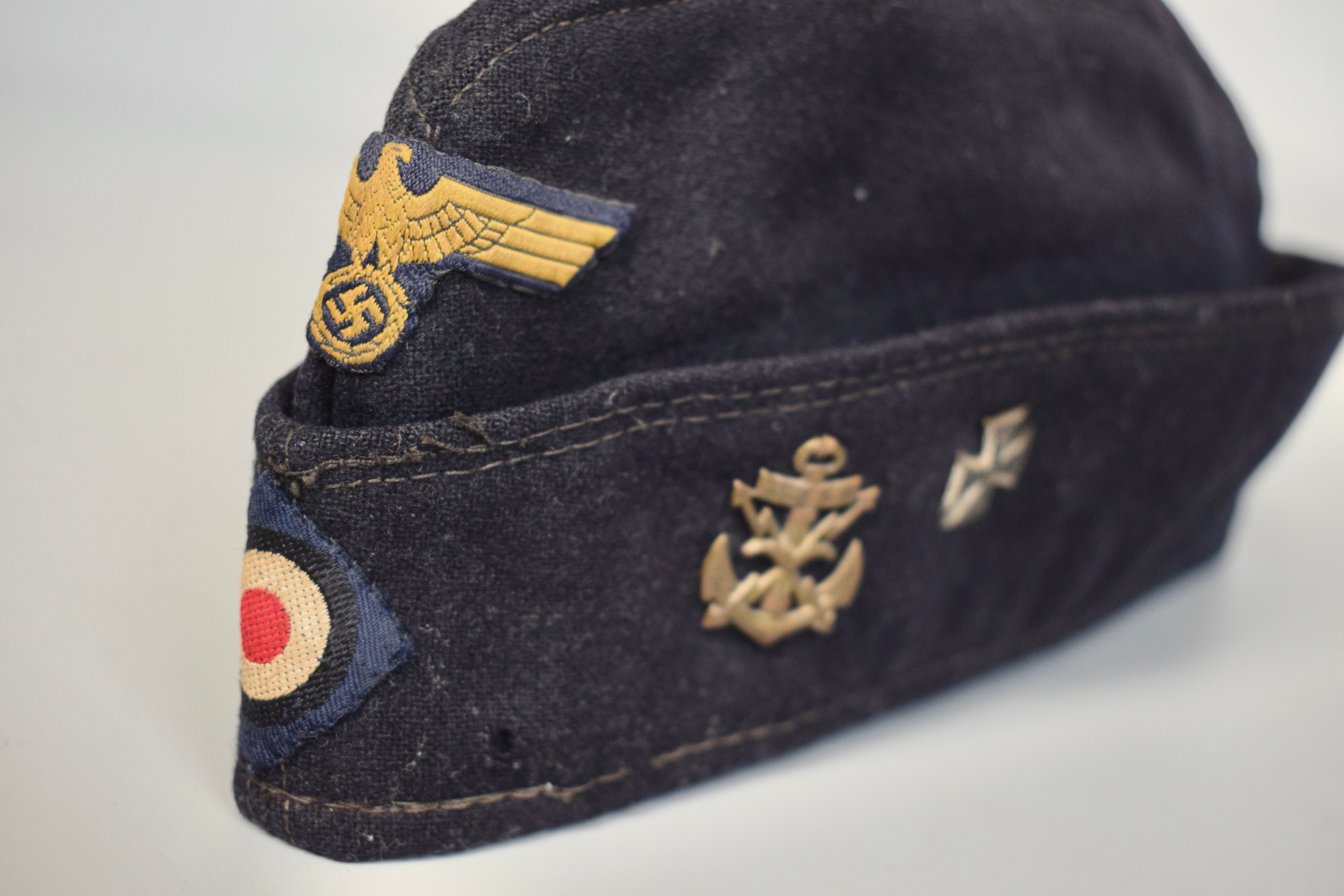 Kriegsmarine U-boat Bordmutze cap - U-9 — image 4