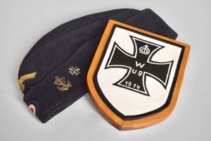 Kriegsmarine U-boat Bordmutze cap - U-9