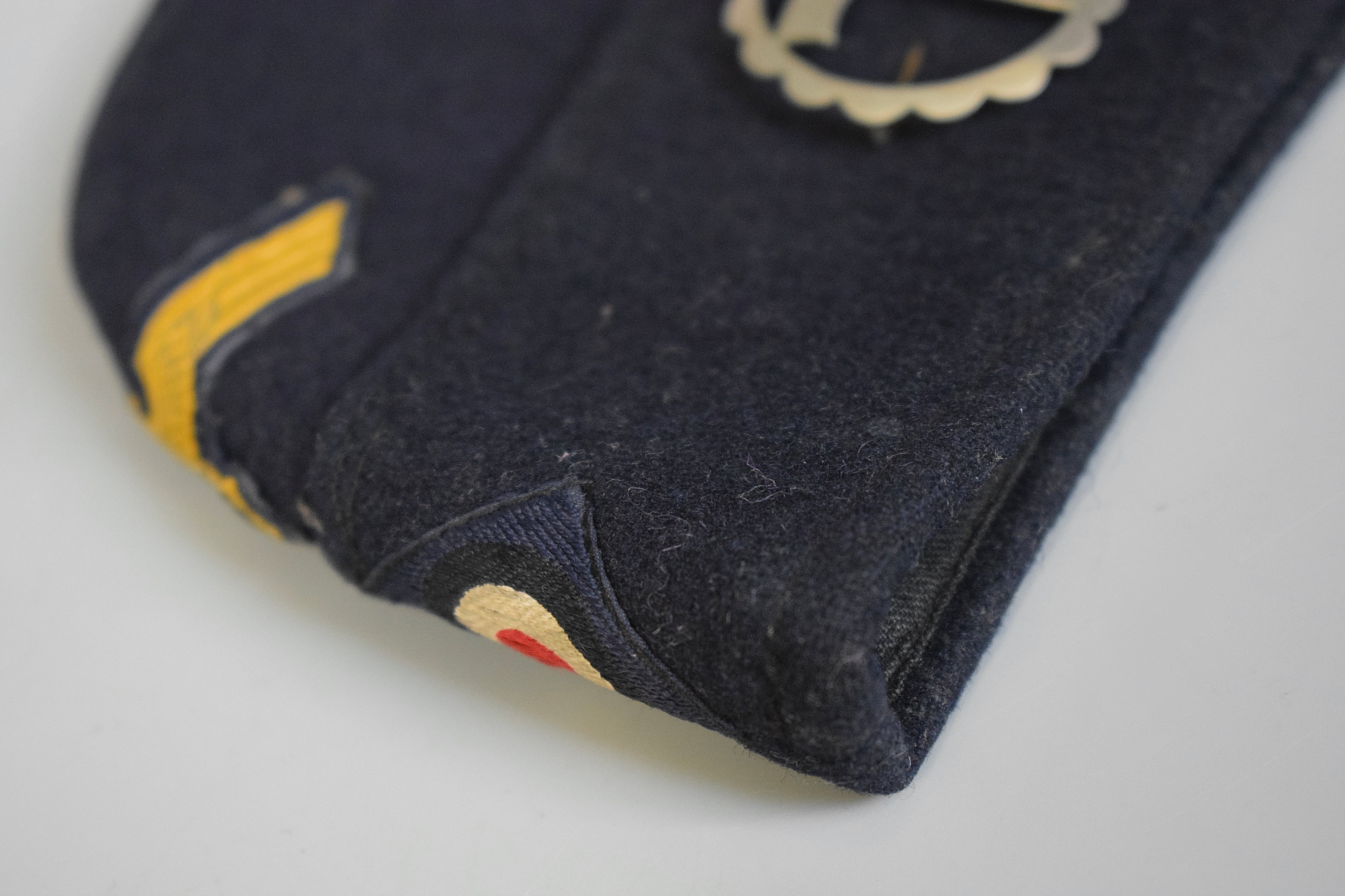 Kriegsmarine U-boat Bordmutze cap + U-707 emblem — image 6