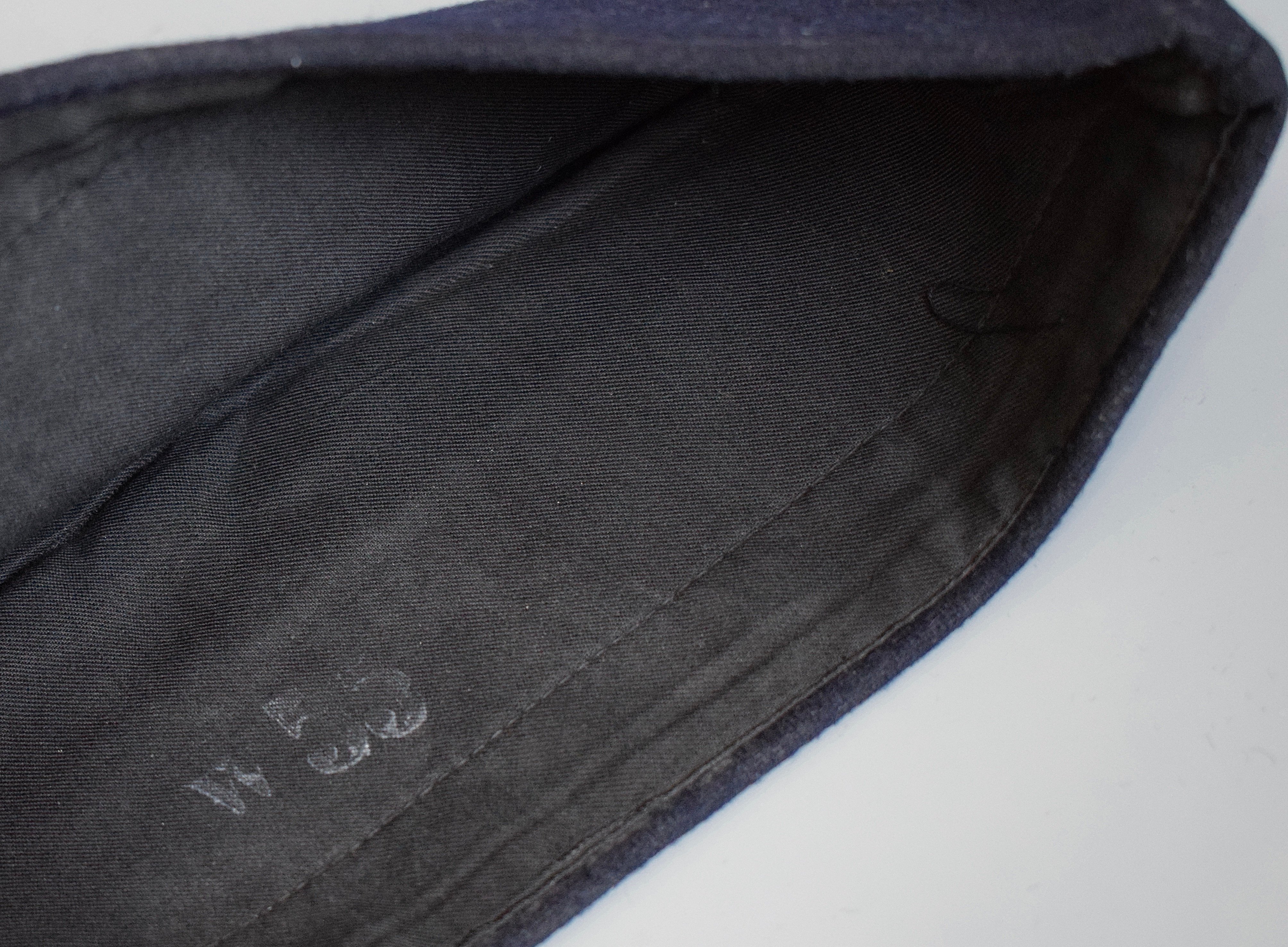 Kriegsmarine U-boat Bordmutze cap + U-707 emblem — image 9