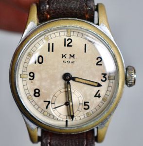 Working KM Alpina '592' wrist watch