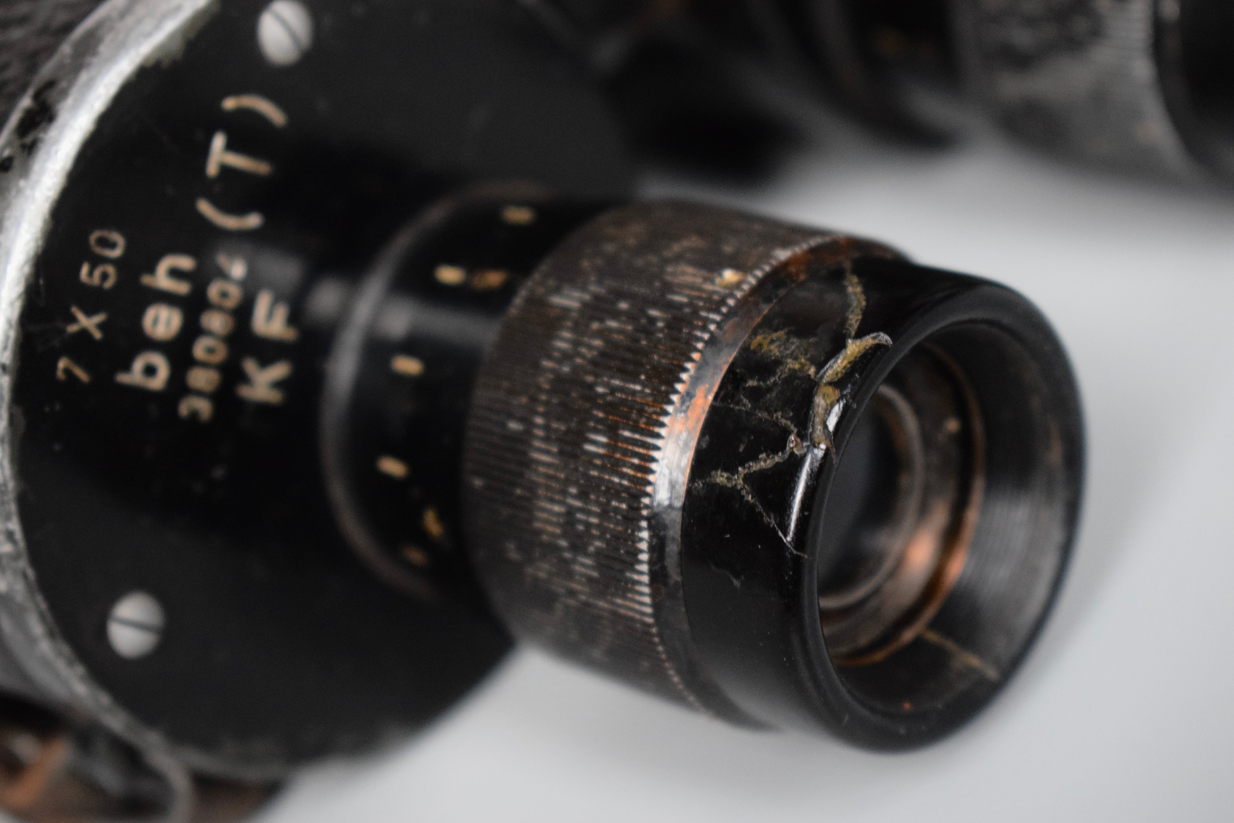 Leitz 7x50 Kriegsmarine U-boat binoculars — image 7