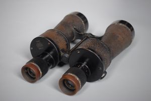 Early Leitz Wetzlar 7x50 Kriegsmarine U-boat binoculars