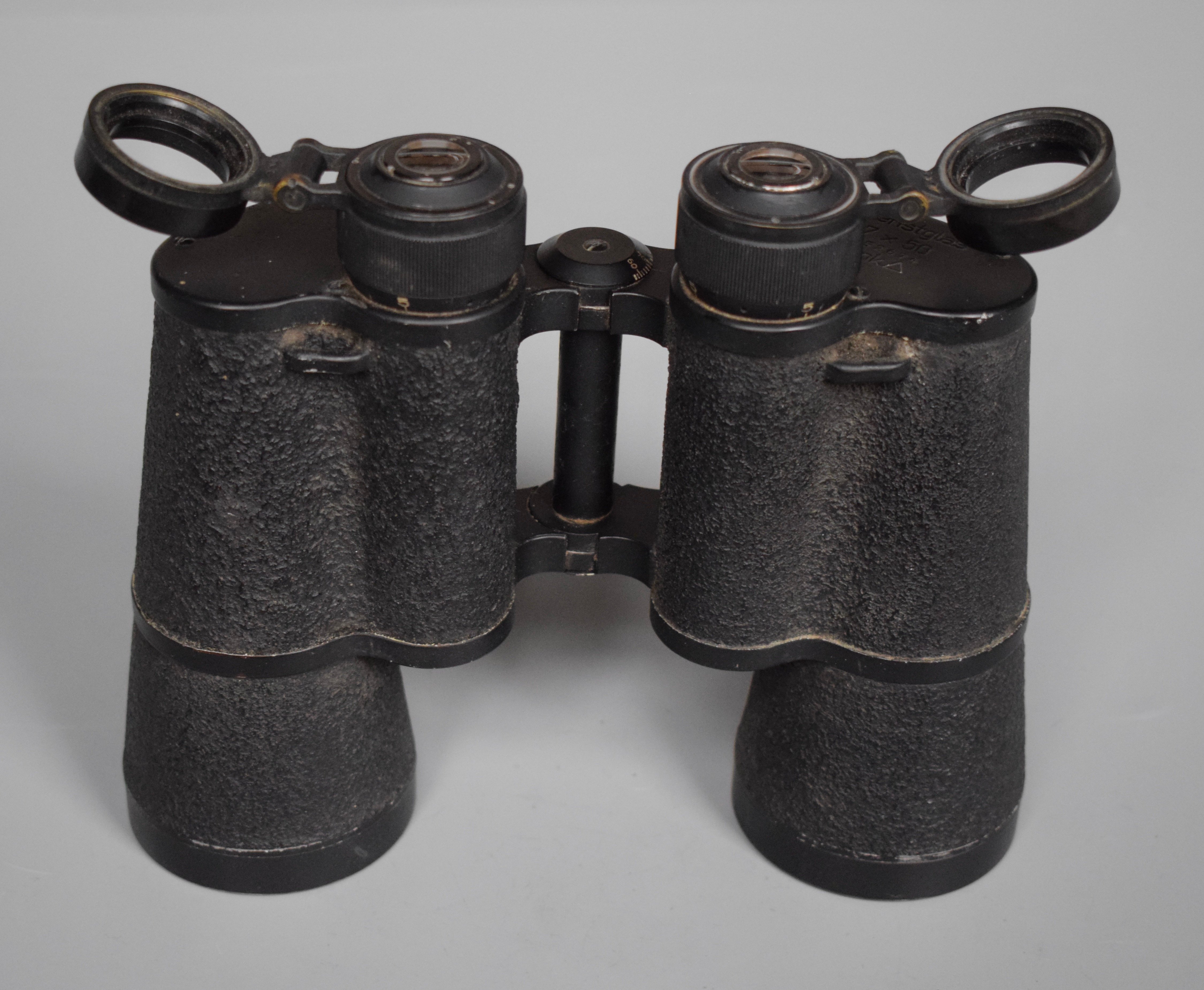 Srb & Stys 7x50 Kriegsmarine binoculars 'bmk' — image 10