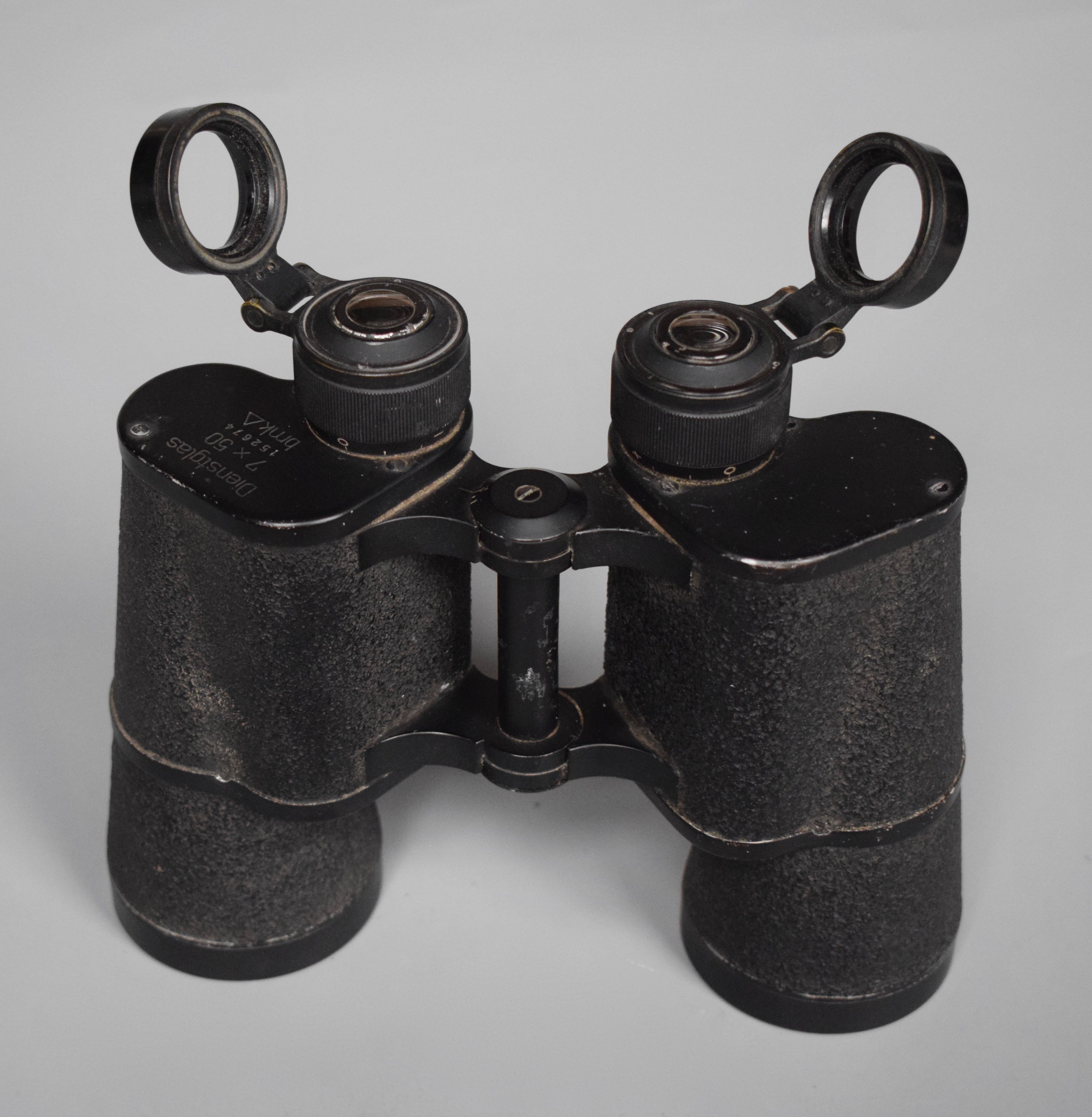 Srb & Stys 7x50 Kriegsmarine binoculars 'bmk' — image 2
