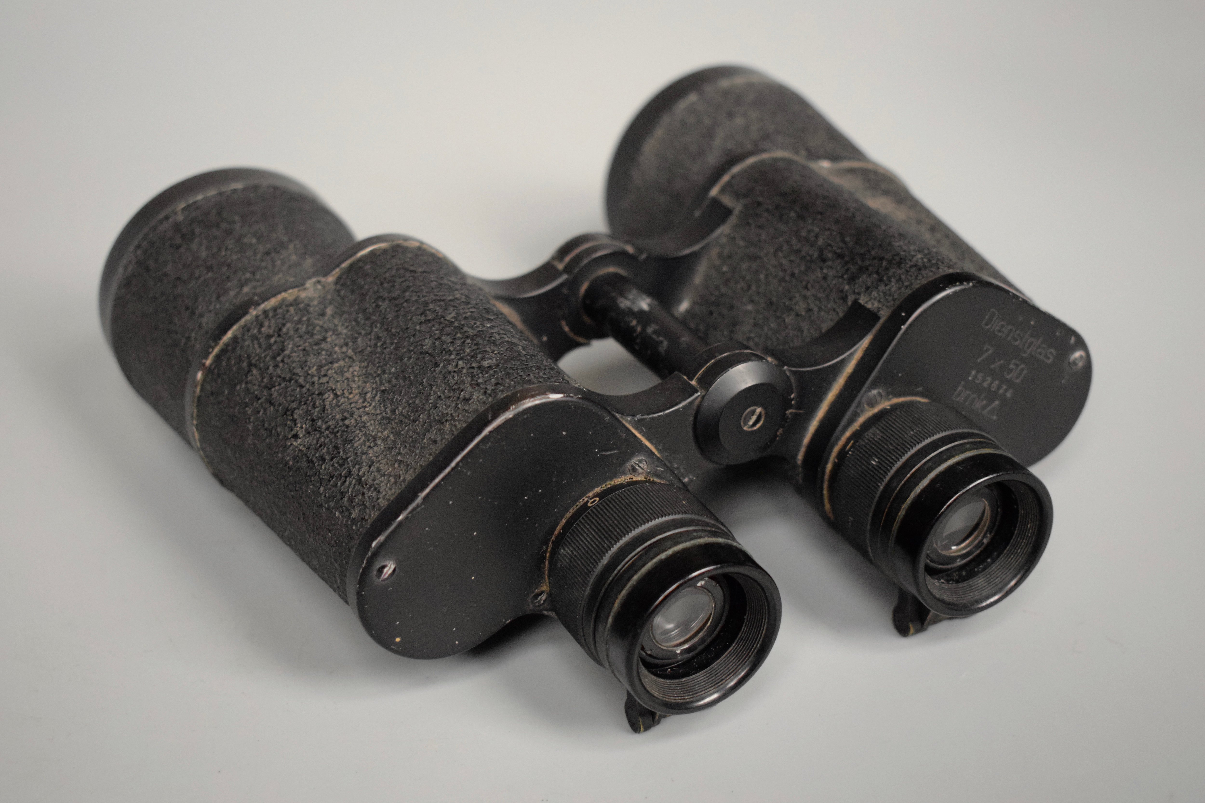 Srb & Stys 7x50 Kriegsmarine binoculars 'bmk' — image 6