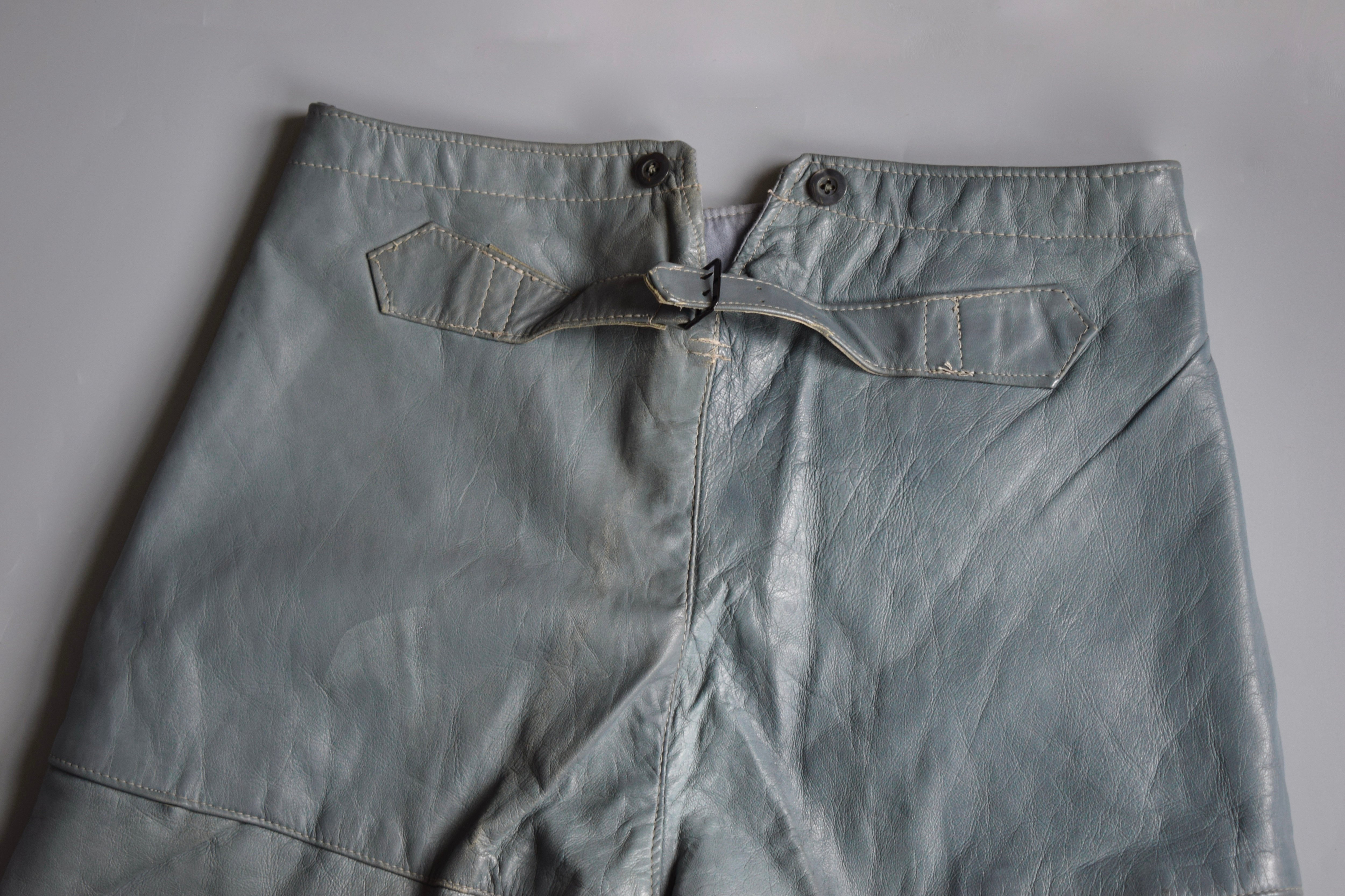 Kriegsmarine U-boat leather trousers — image 3