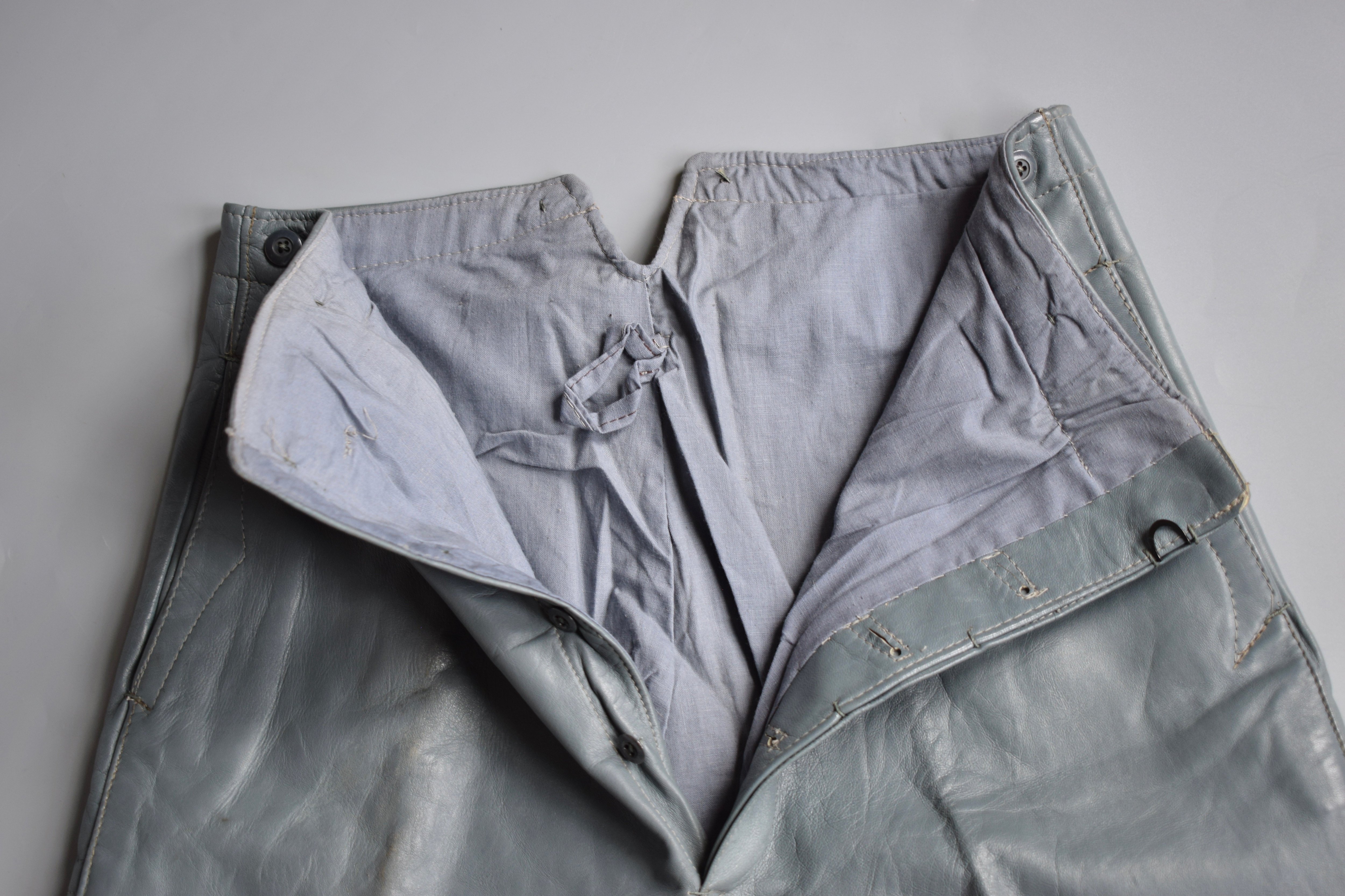 Kriegsmarine U-boat leather trousers — image 5