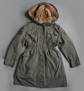 Waffen SS Hauptsturmführer winter parka jacket