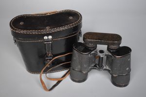 Zeiss 10x50 Dienstglas binoculars 'blc' + case