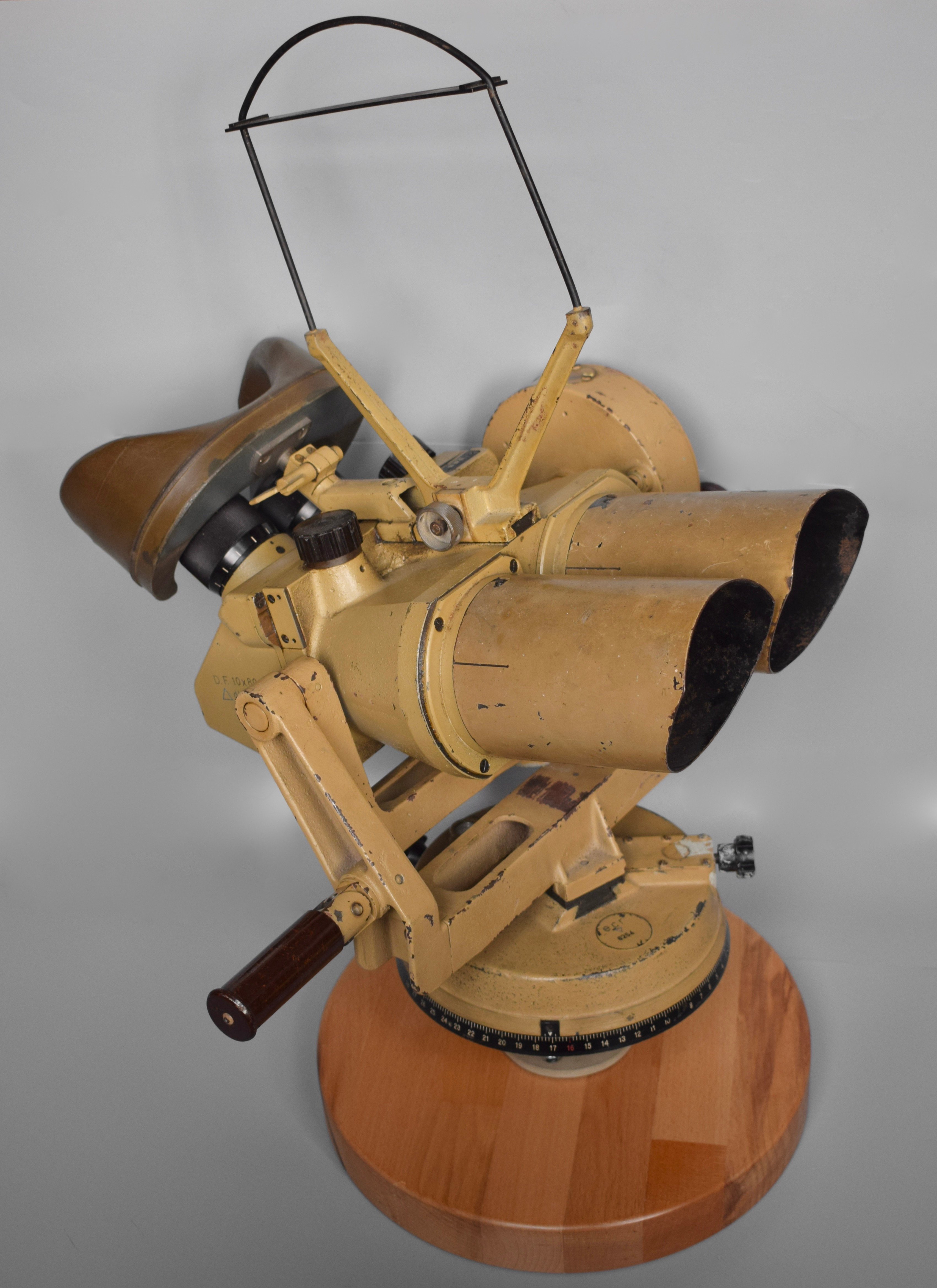 D.F. 10x80 Flakfernrohr binoculars 'dkl' set — image 6