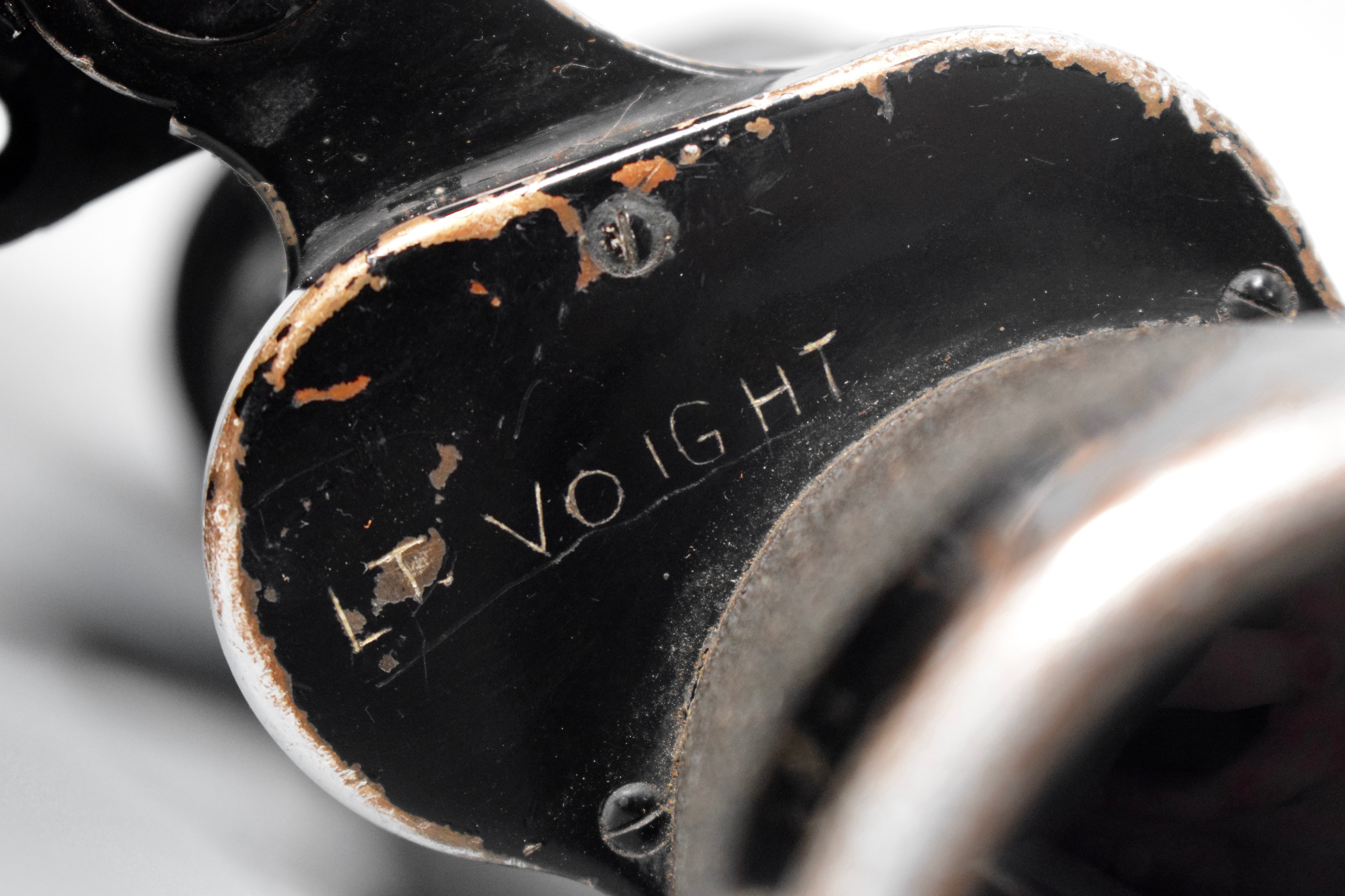 Named 7x50 Kriegsmarine gas mask binoculars 'blc' + compass — image 8