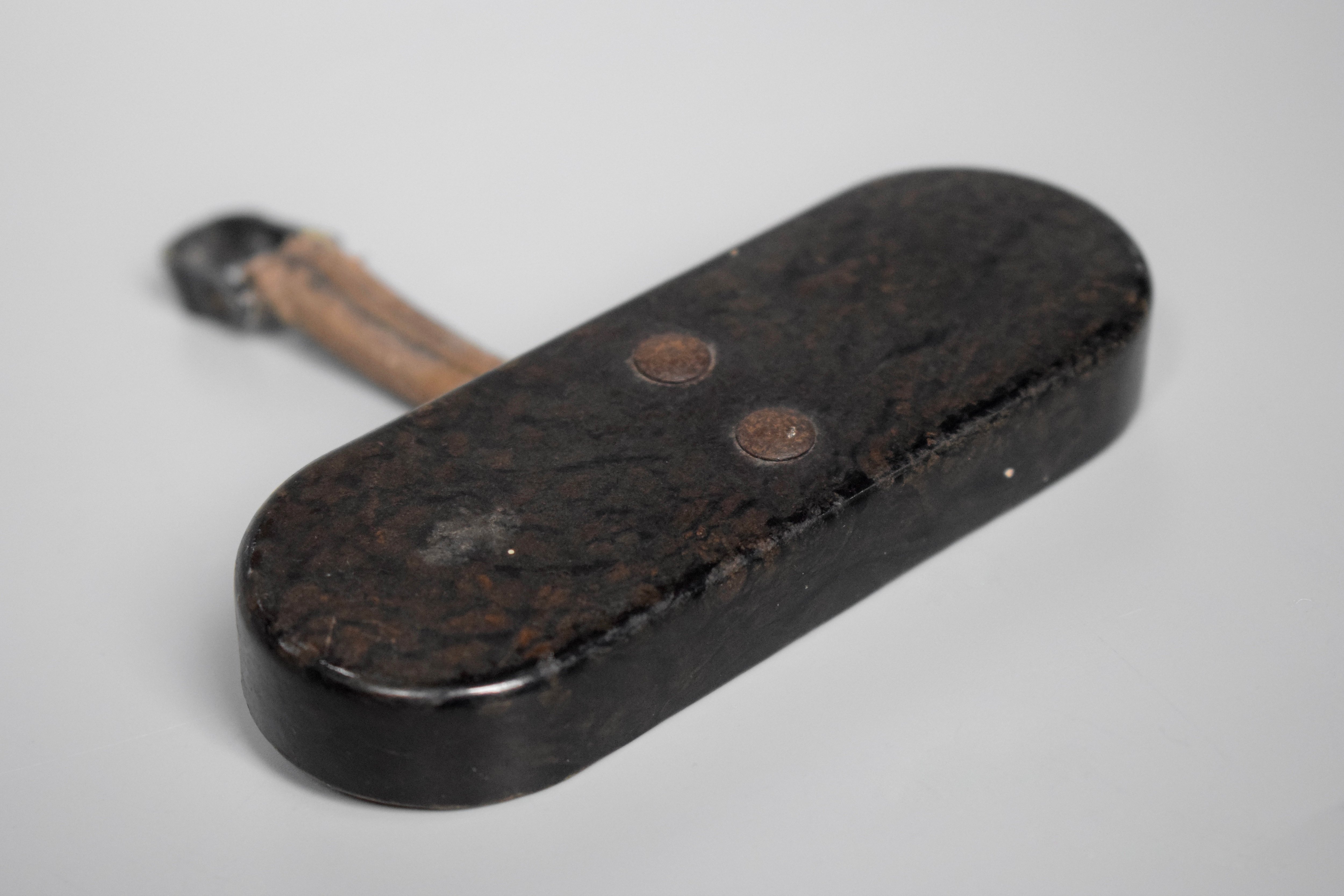 Kriegsmarine Leitz 7x50 binocular bakelite ocular cover — image 4