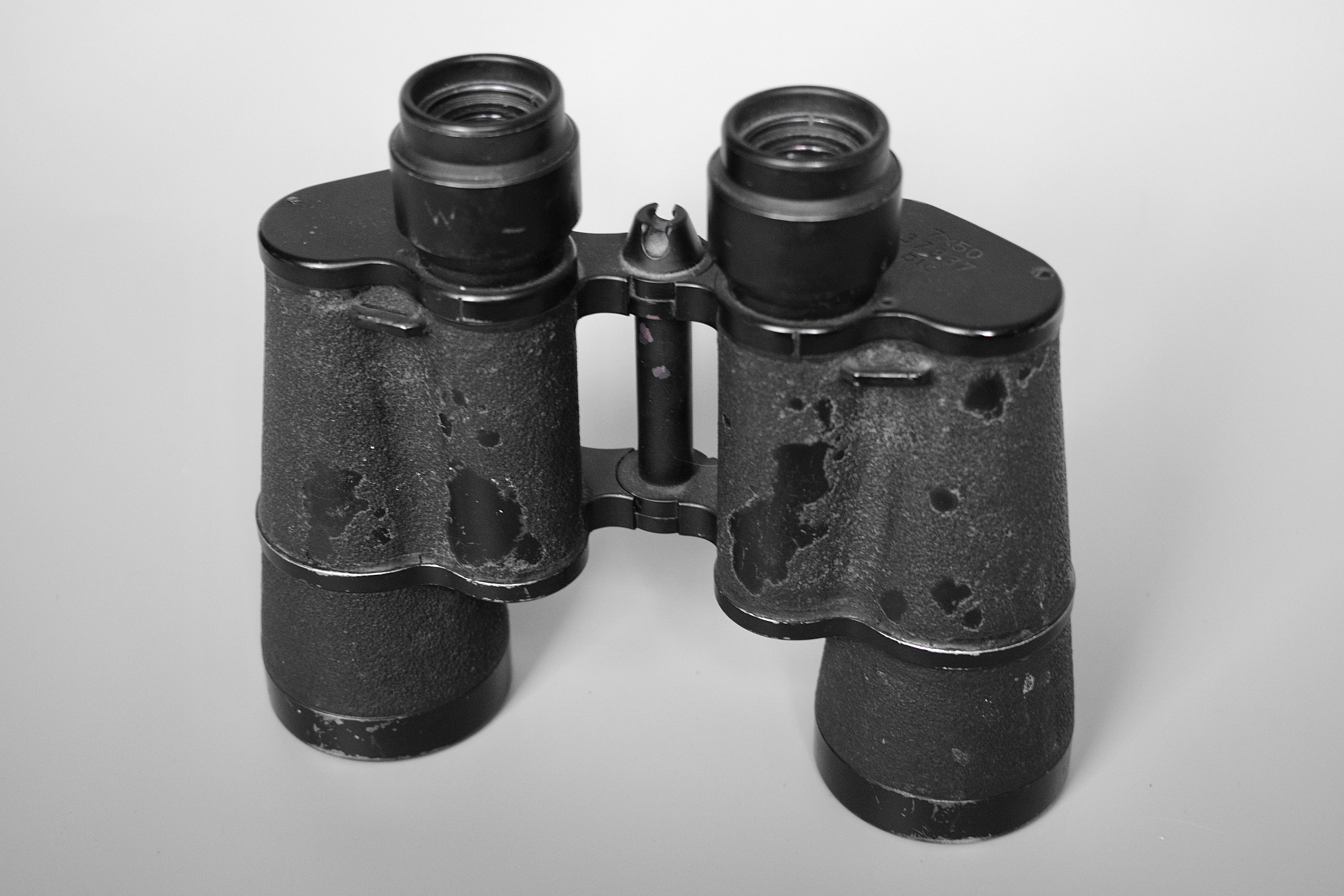 Zeiss 7x50 Kriegsmarine smooth ocular binoculars 'blc' — image 11