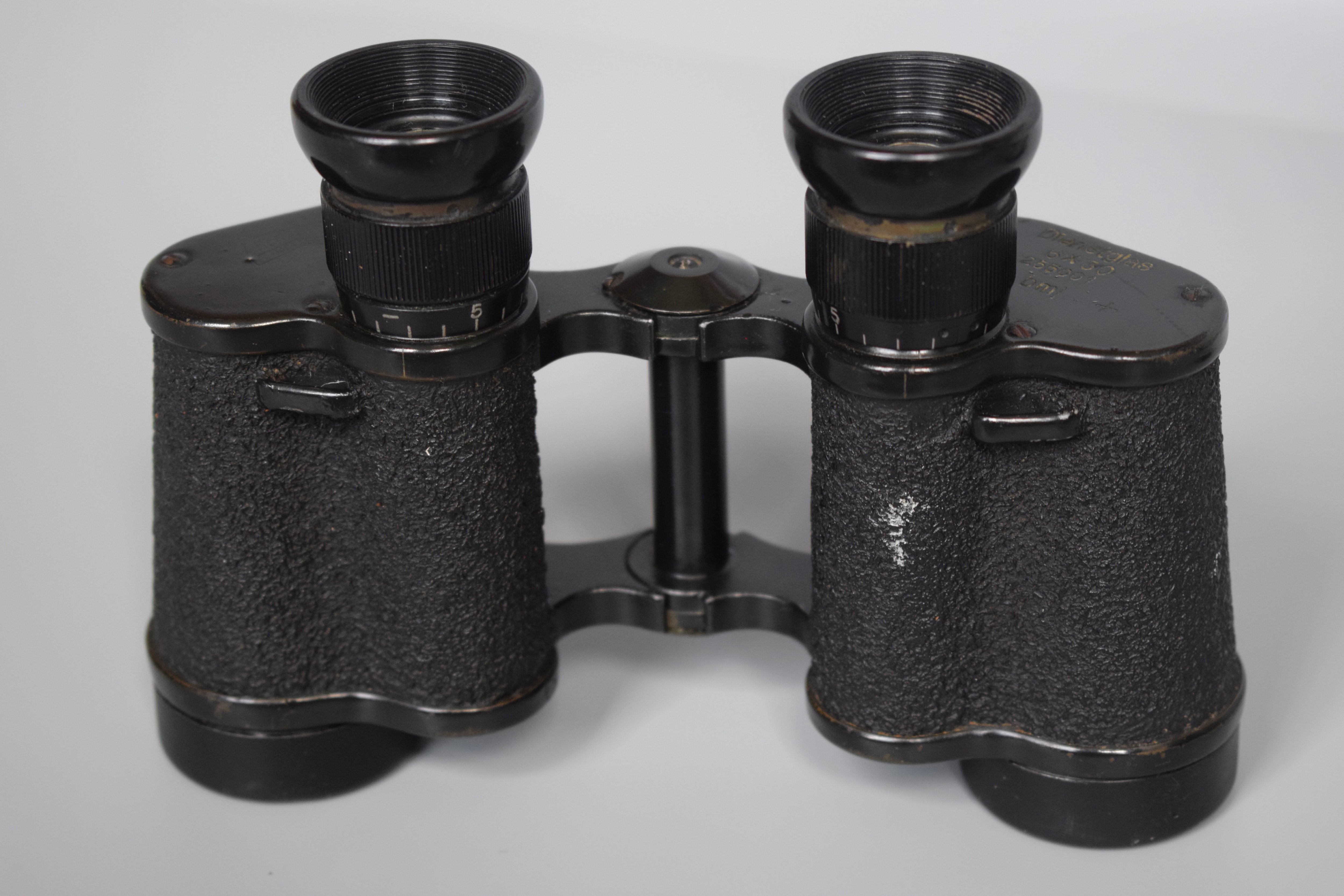 RARE 6x30 Dienstglas 'Hensoldt' factory refurb binoculars — image 12