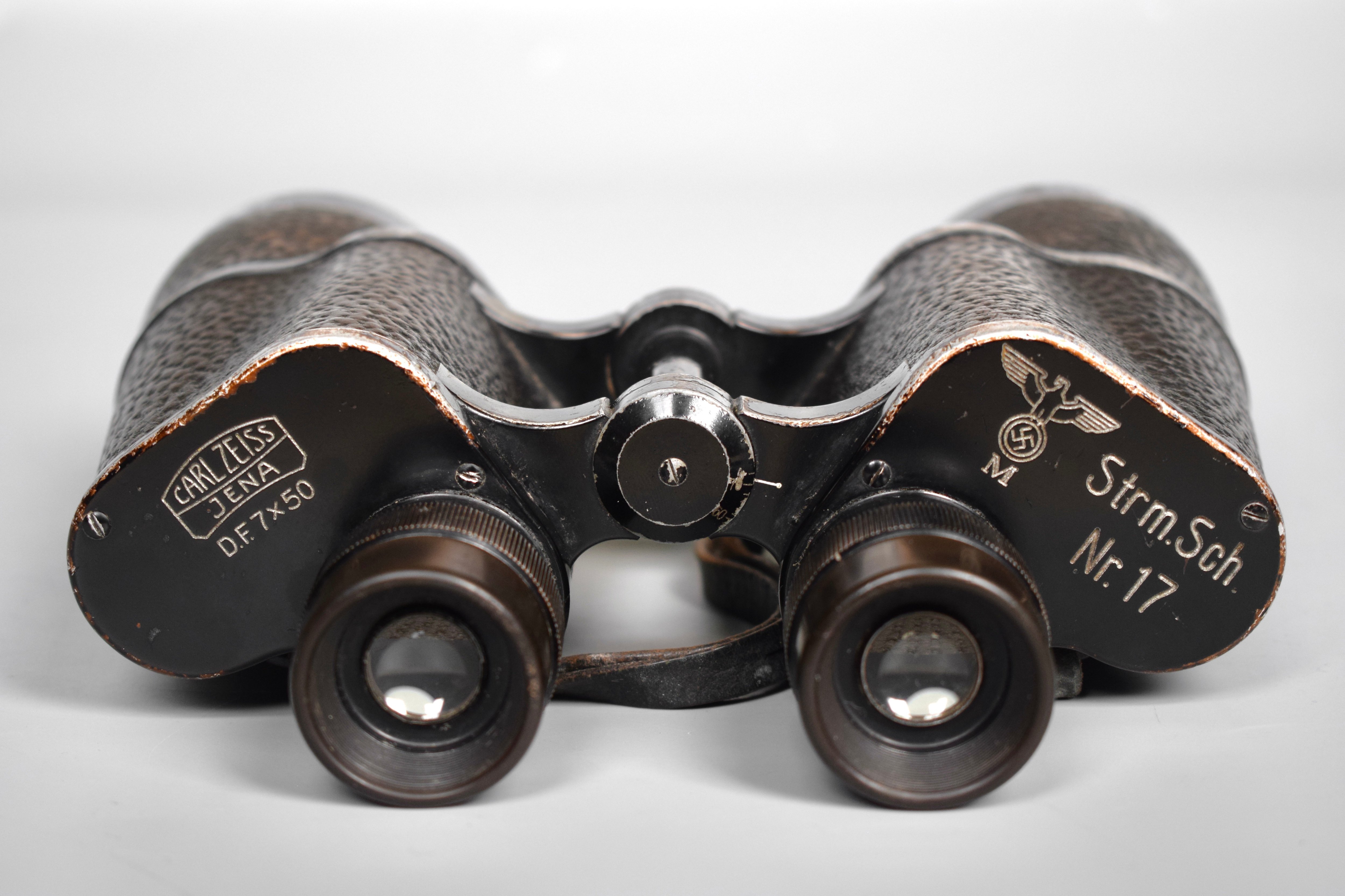 Zeiss 7x50 Kriegsmarine Murwik U-boat training school binoculars — image 10