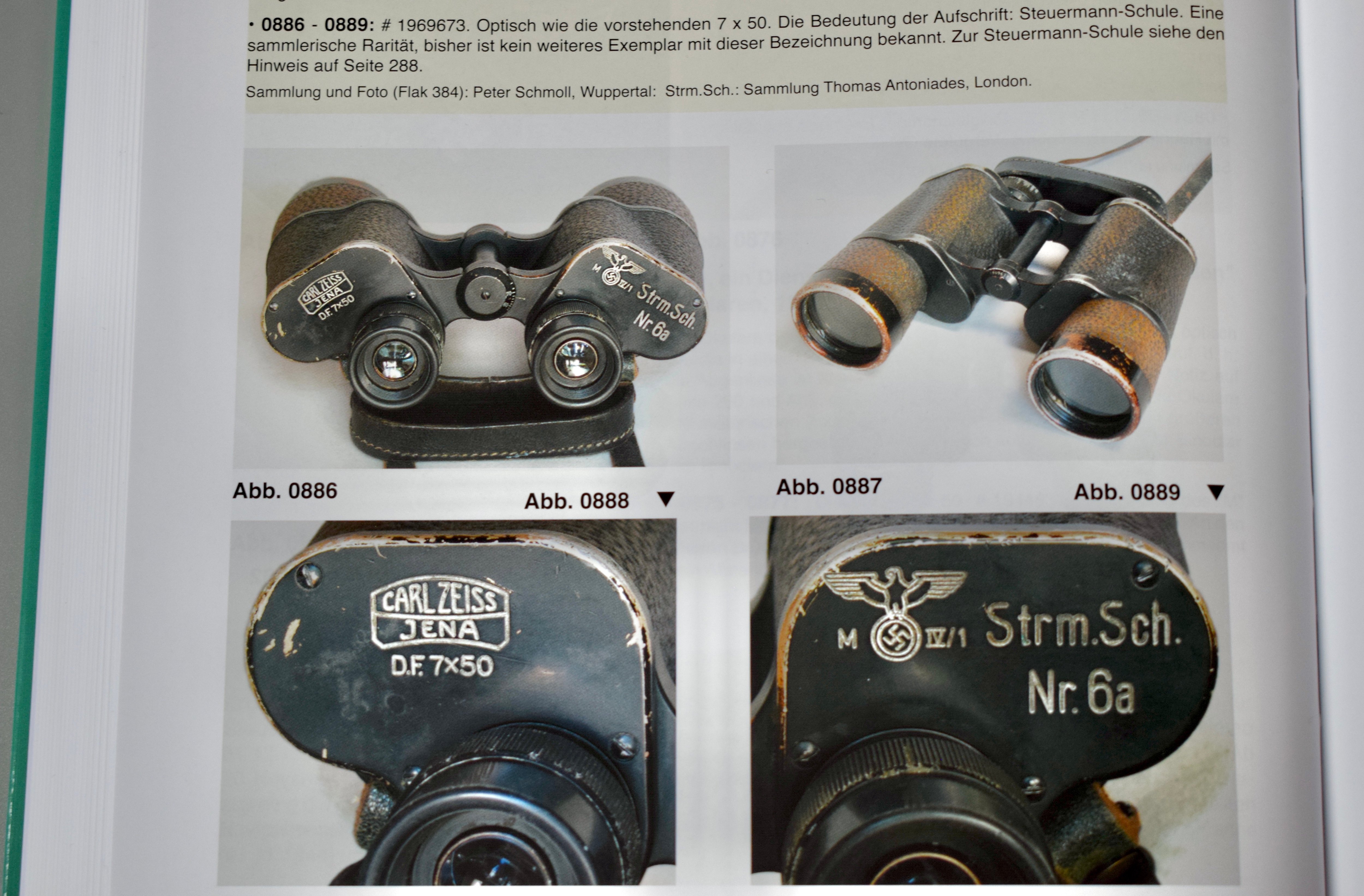 Zeiss 7x50 Kriegsmarine Murwik U-boat training school binoculars — image 13