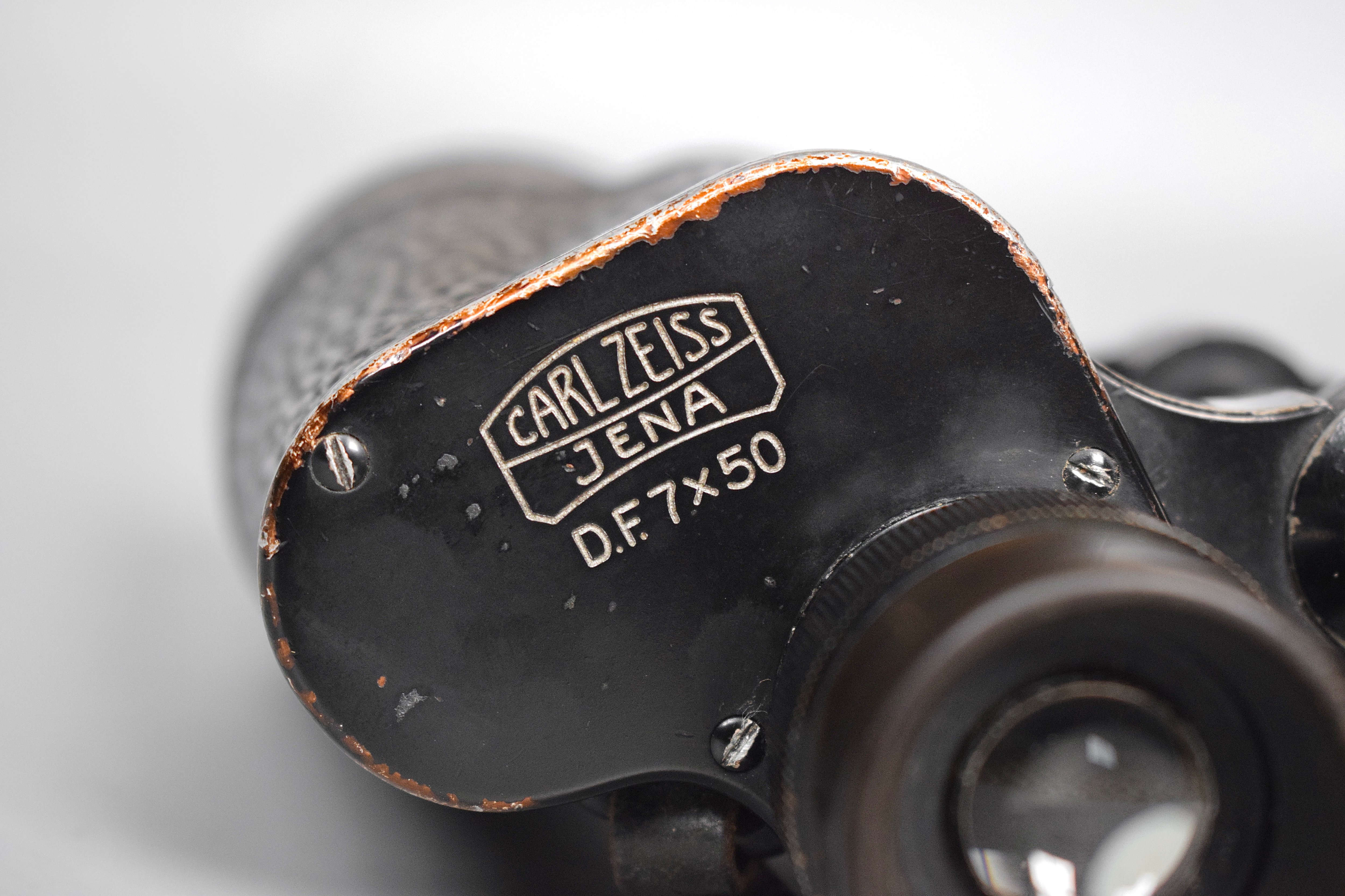 Zeiss 7x50 Kriegsmarine Murwik U-boat training school binoculars — image 6