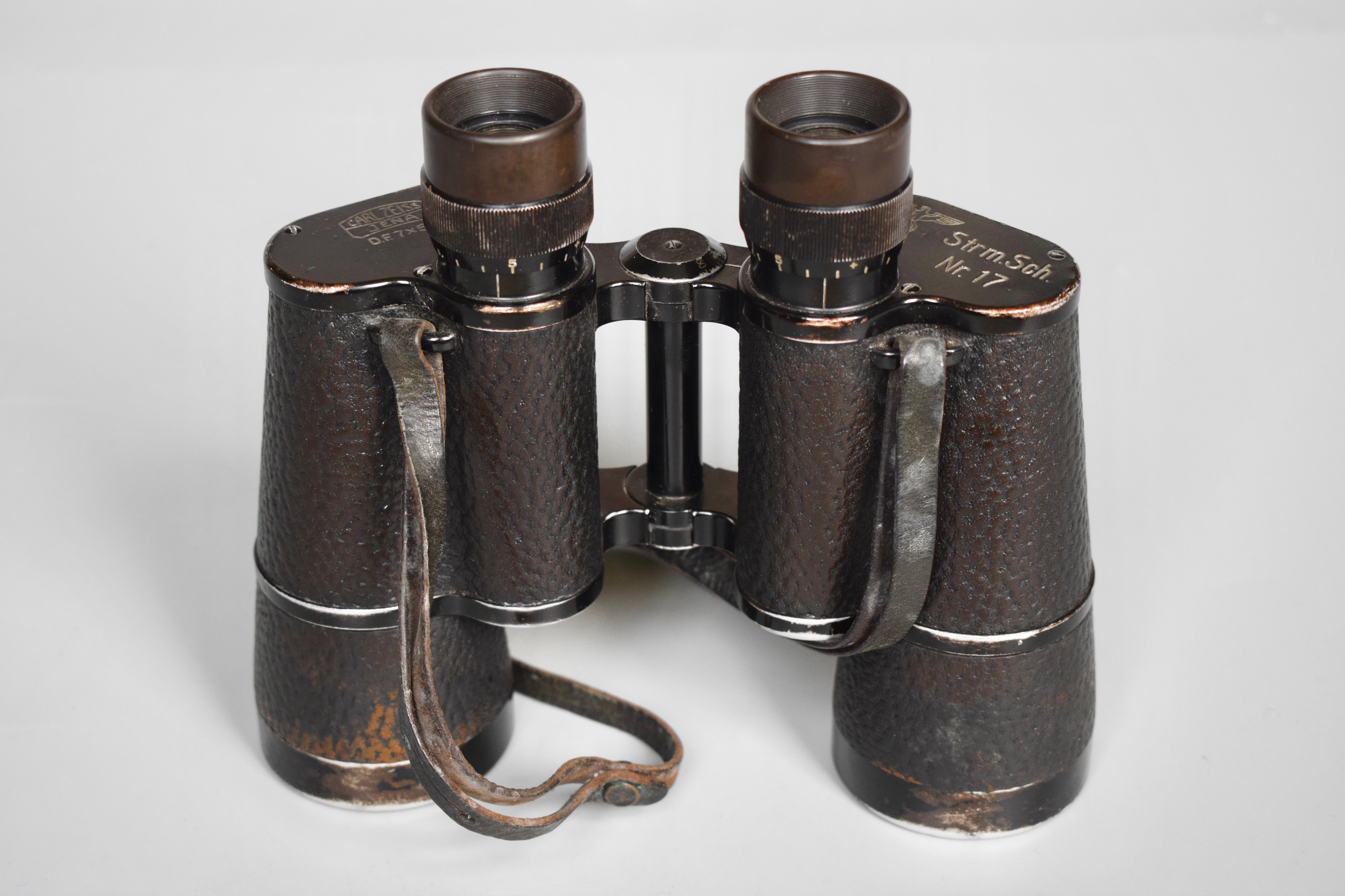 Zeiss 7x50 Kriegsmarine Murwik U-boat training school binoculars — image 9