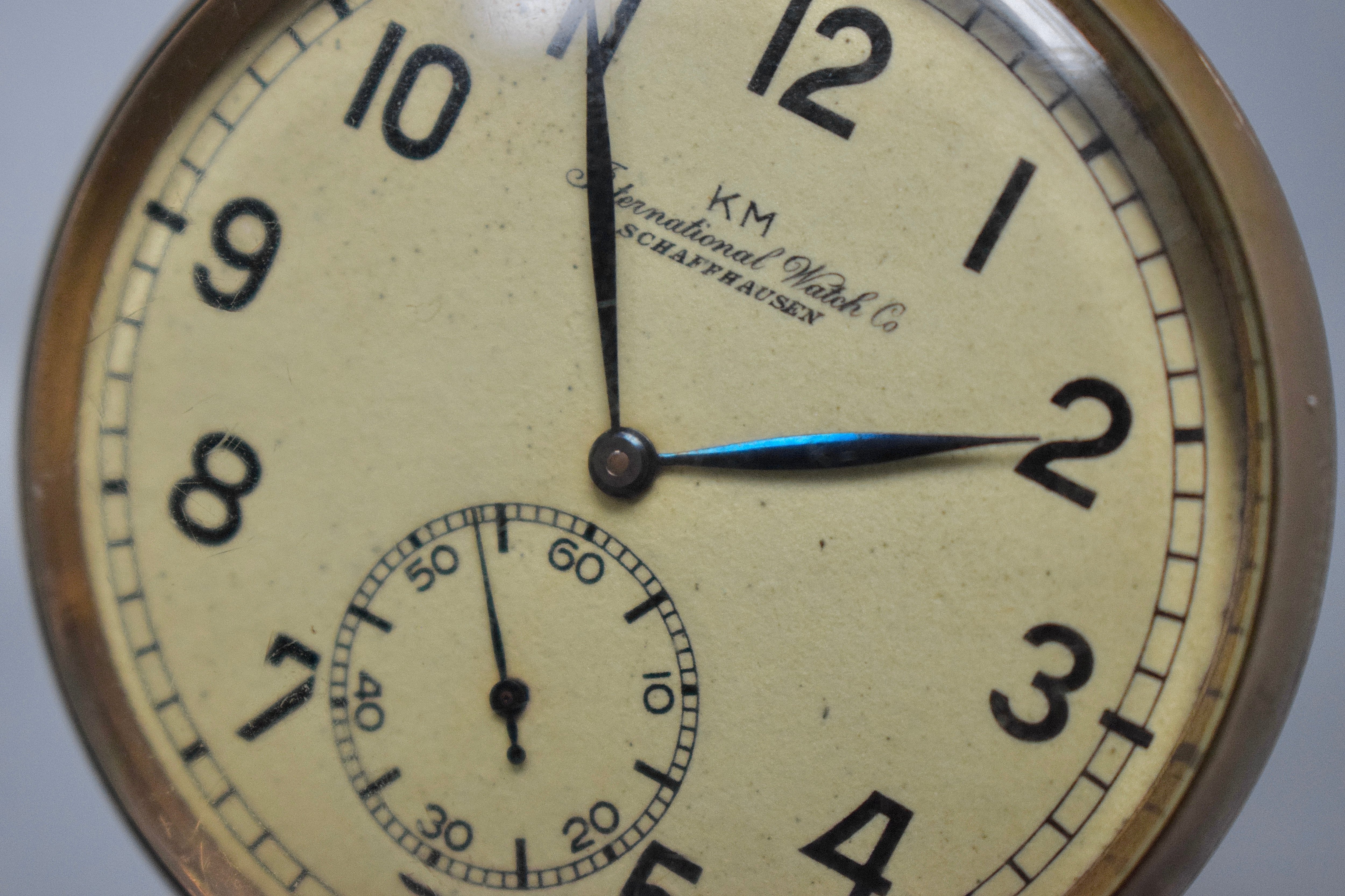 Working I.W.C. KM calibre 67 pocket watch — image 4