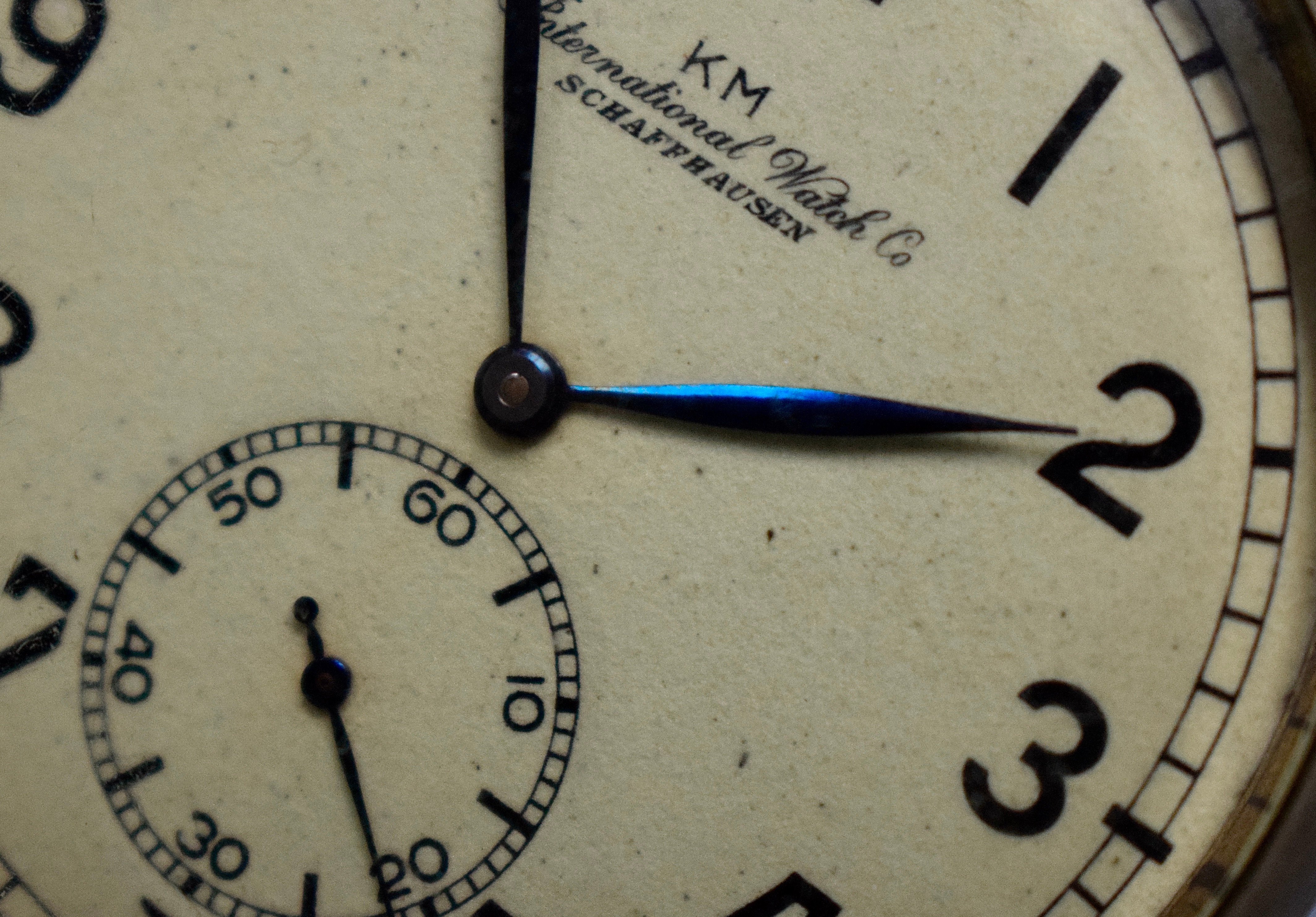 Working I.W.C. KM calibre 67 pocket watch — image 5