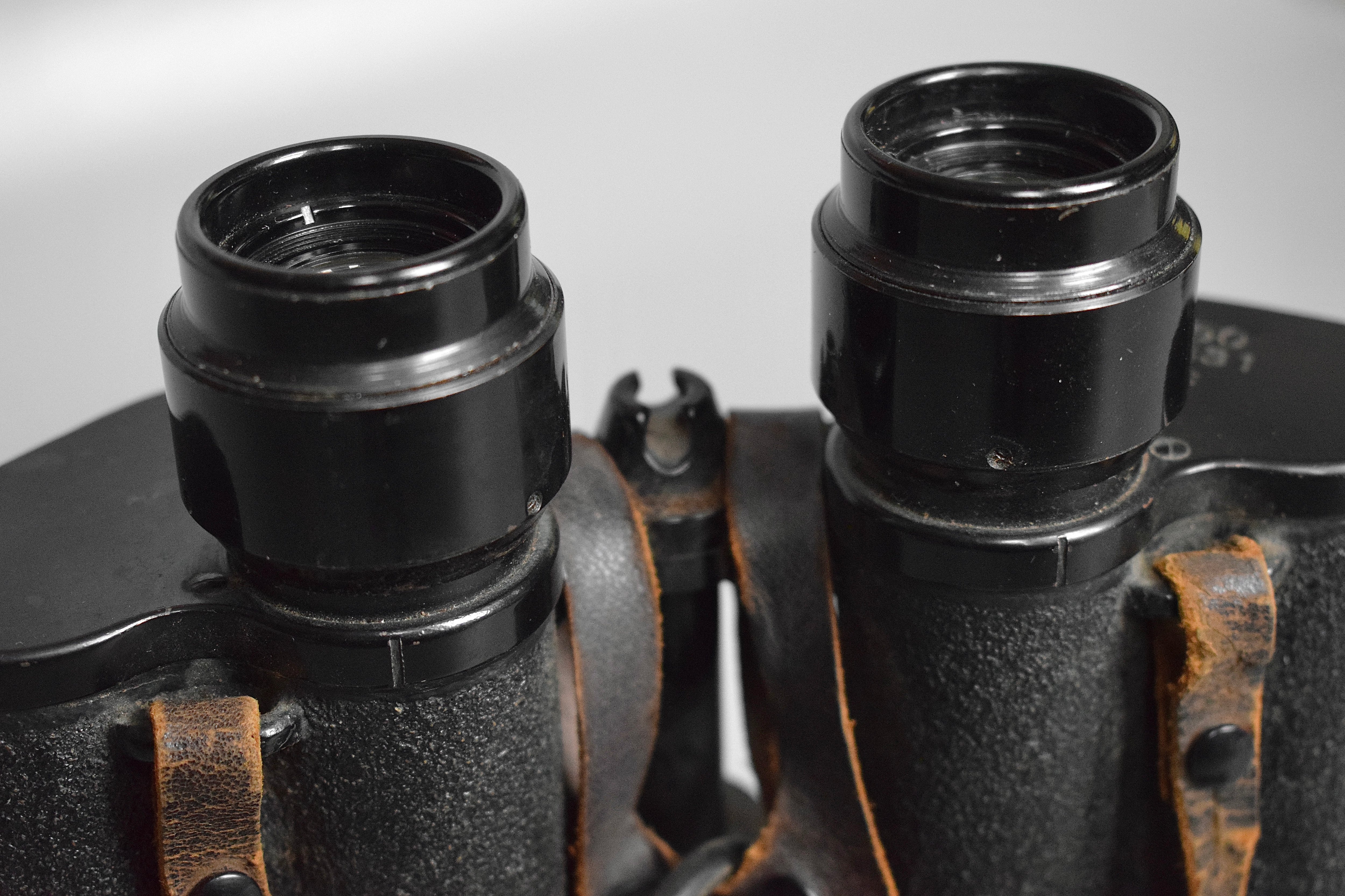 Zeiss 7x50 Kriegsmarine smooth ocular binoculars 'blc' — image 12