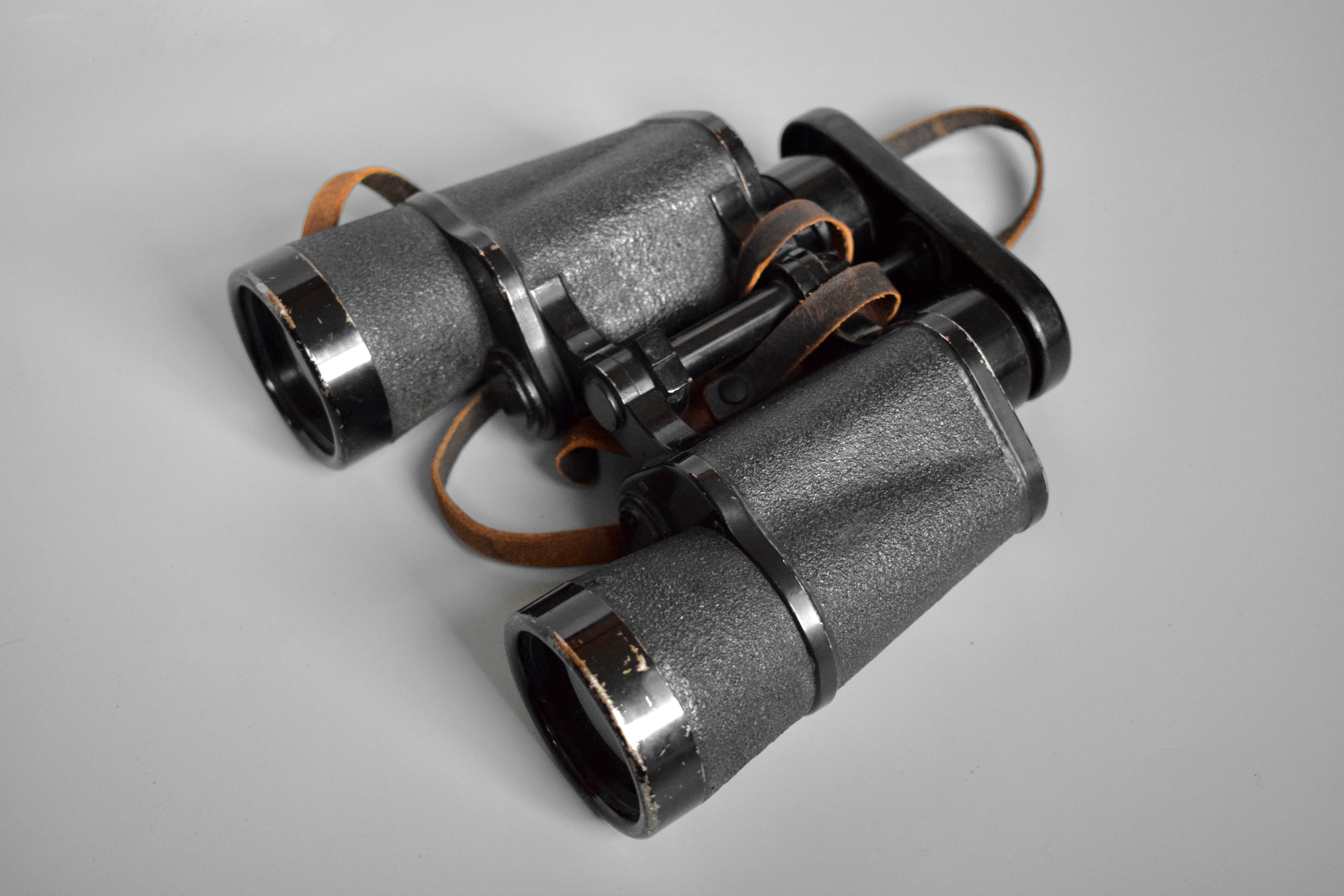 Zeiss 7x50 Kriegsmarine smooth ocular binoculars 'blc' — image 2