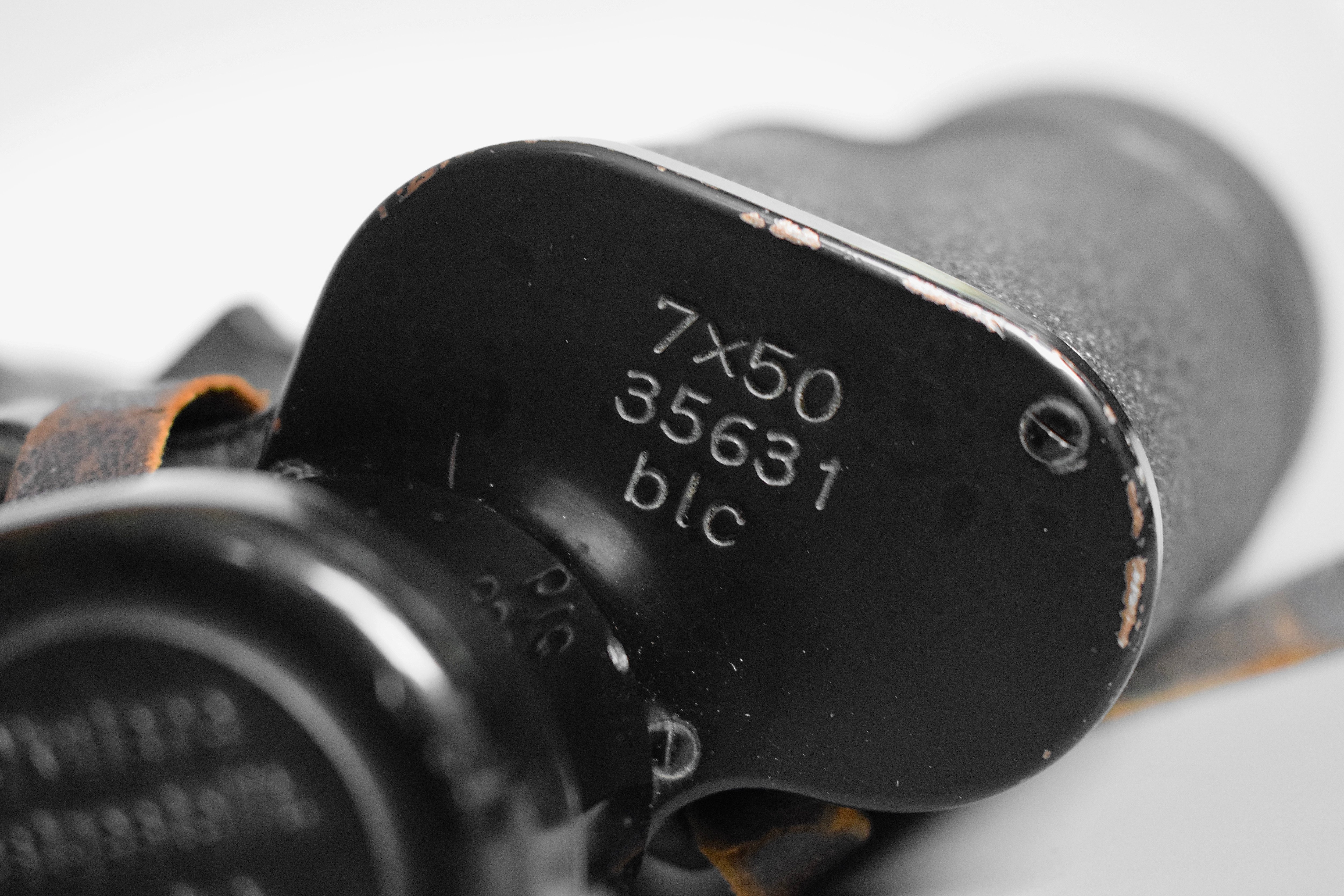 Zeiss 7x50 Kriegsmarine smooth ocular binoculars 'blc' — image 4