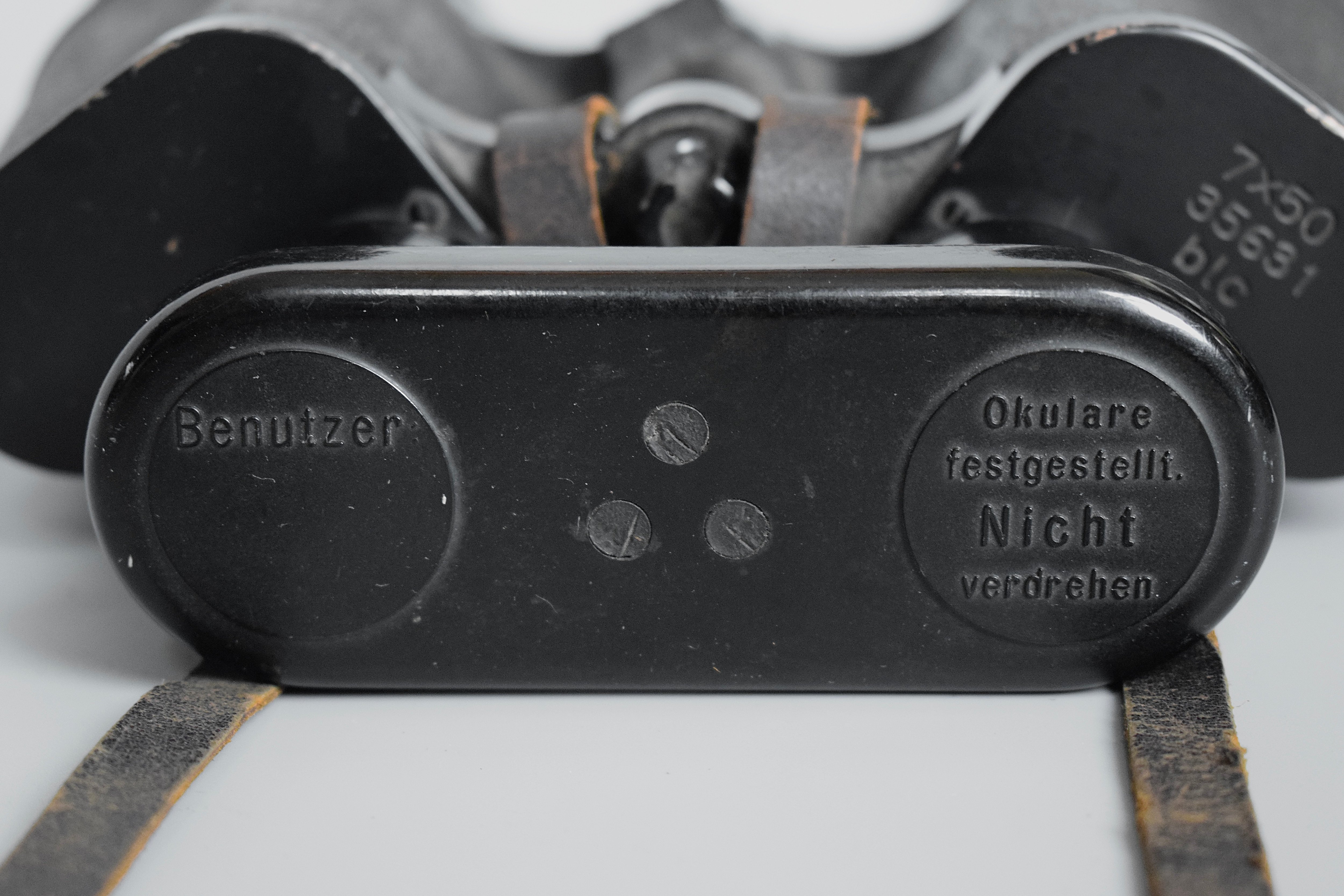 Zeiss 7x50 Kriegsmarine smooth ocular binoculars 'blc' — image 5