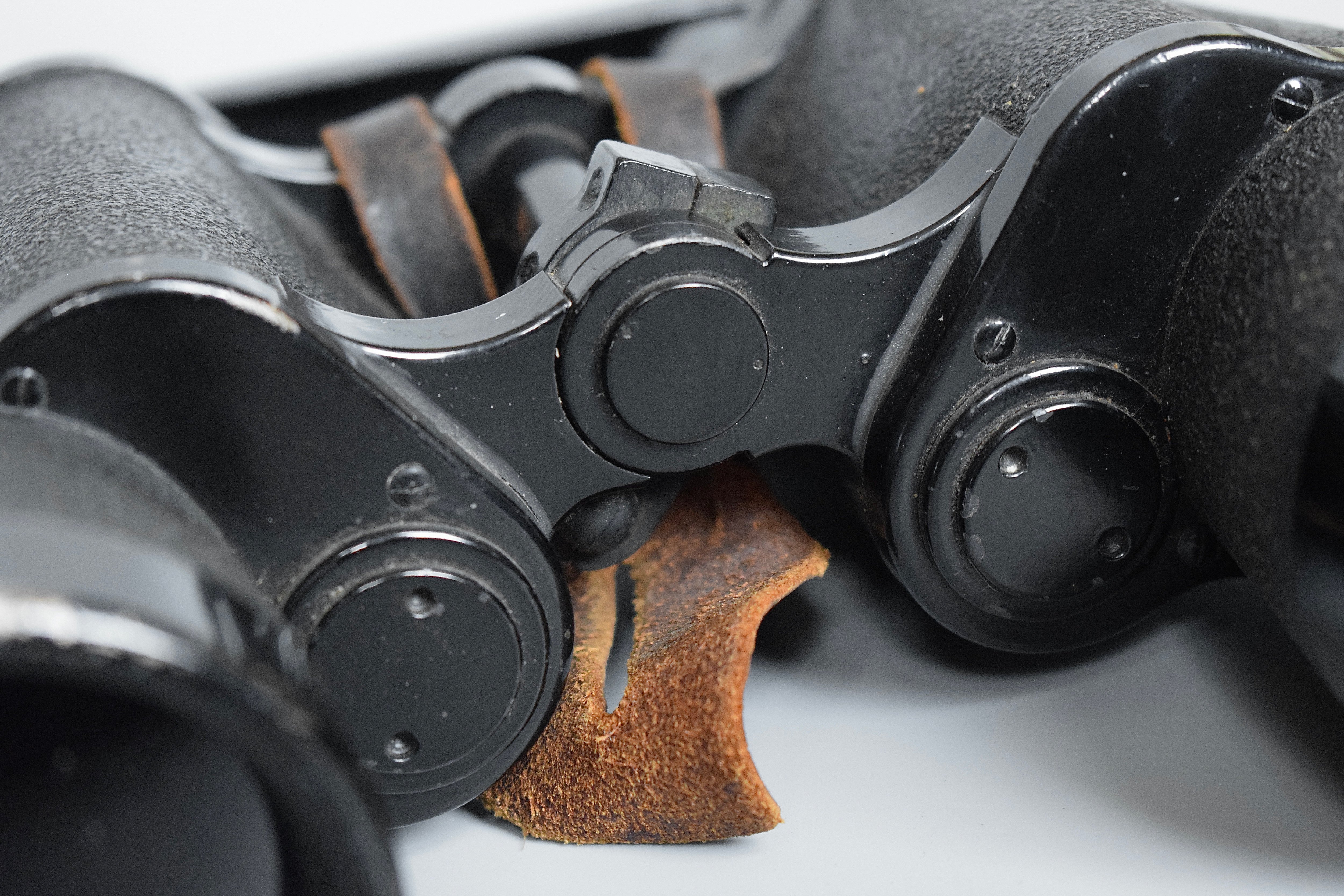 Zeiss 7x50 Kriegsmarine smooth ocular binoculars 'blc' — image 9