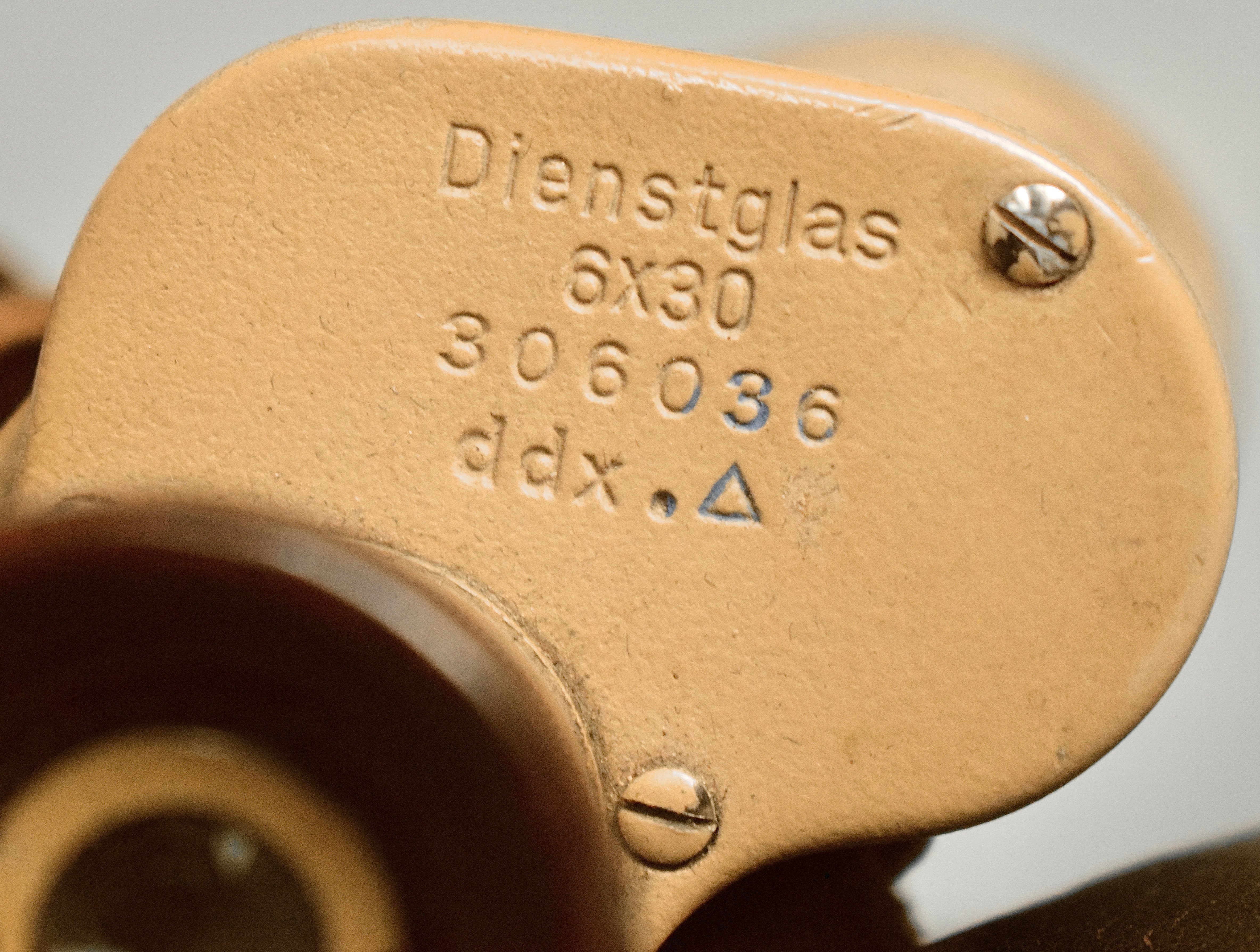 US Bringback 6x30 Dienstglas binoculars 'ddx' — image 3
