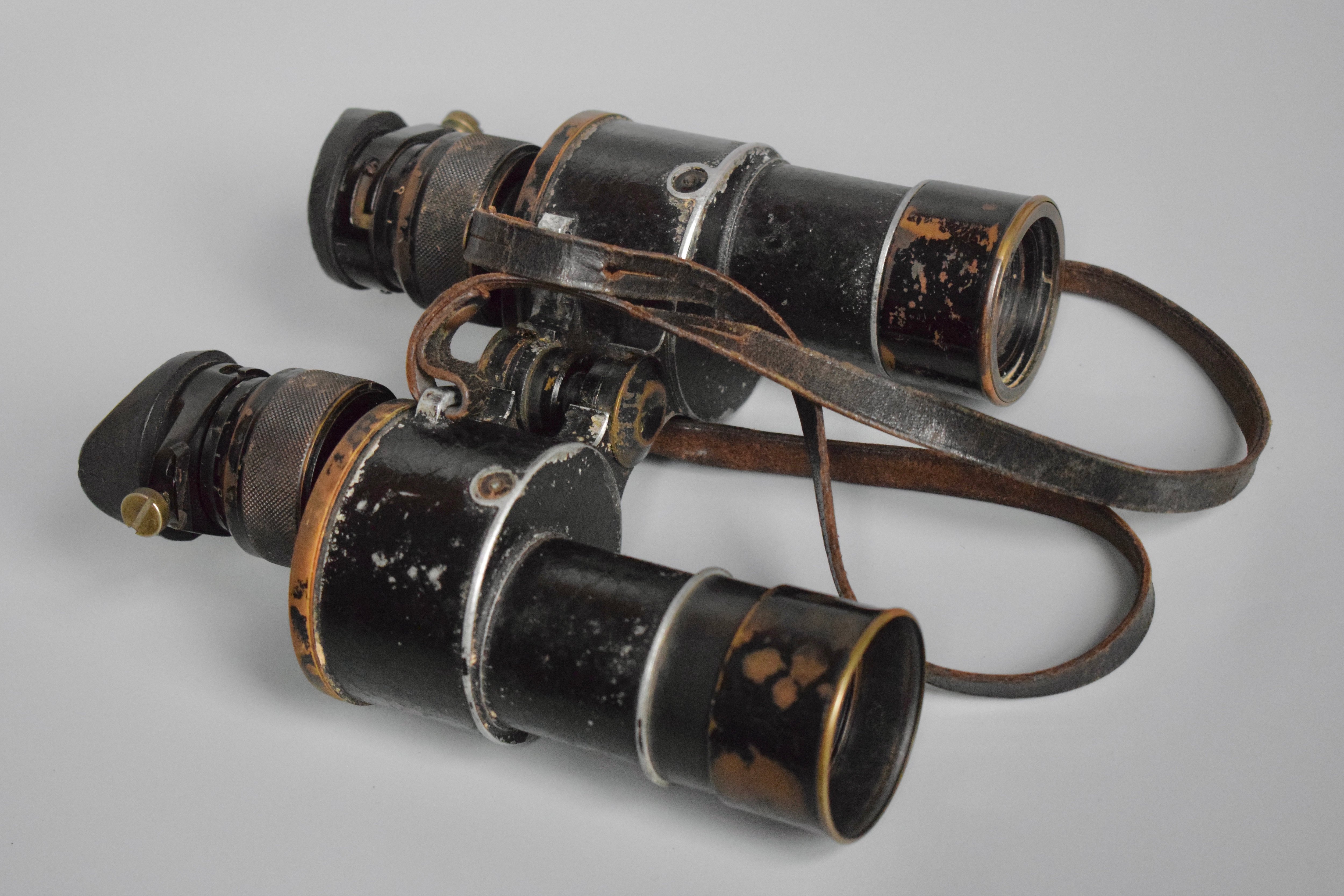 Wehrmacht BBT Krauss 8x30 Dienstglas binoculars — image 11