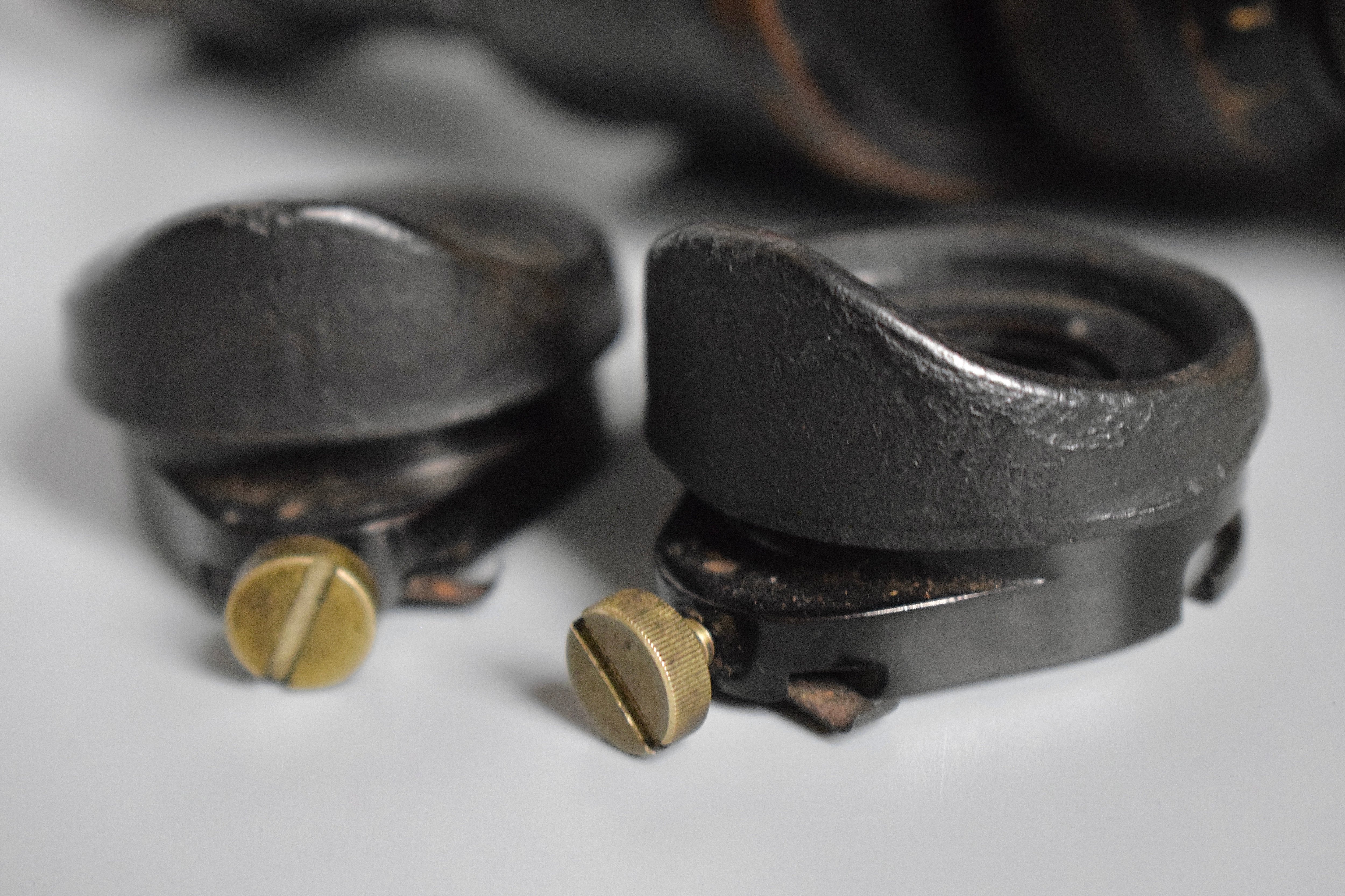 Wehrmacht BBT Krauss 8x30 Dienstglas binoculars — image 6