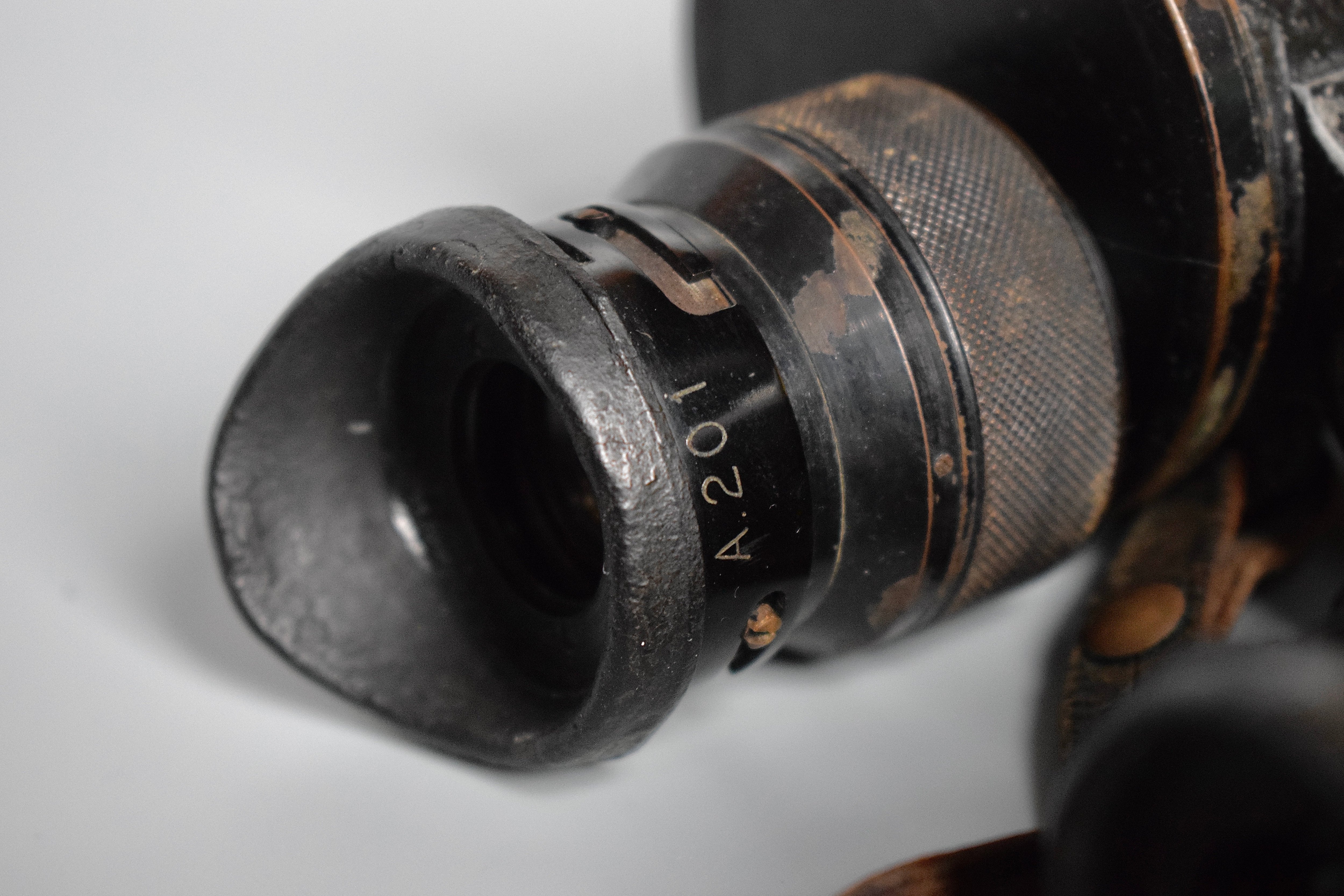Wehrmacht BBT Krauss 8x30 Dienstglas binoculars — image 7