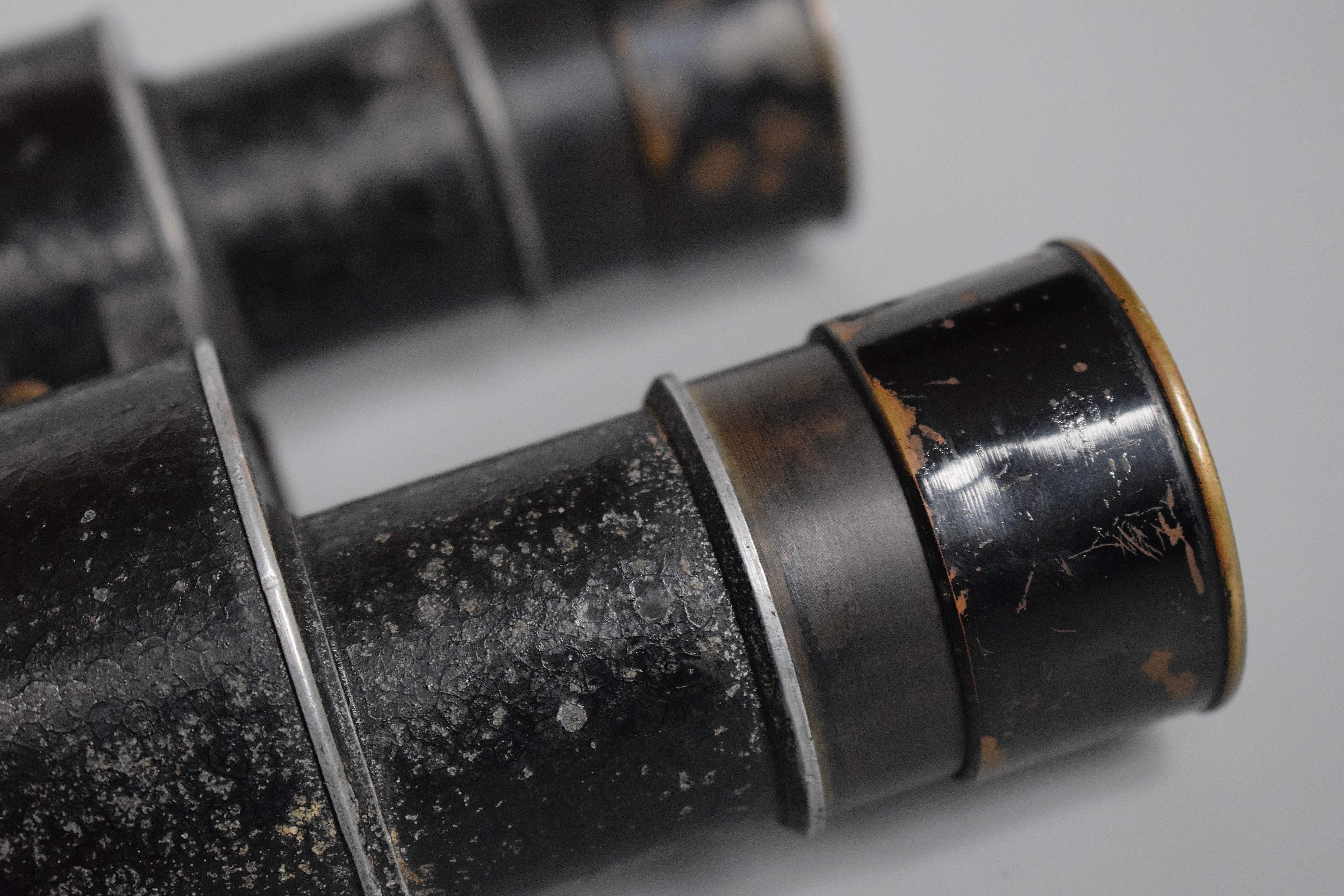 Wehrmacht BBT Krauss 8x30 Dienstglas binoculars — image 9